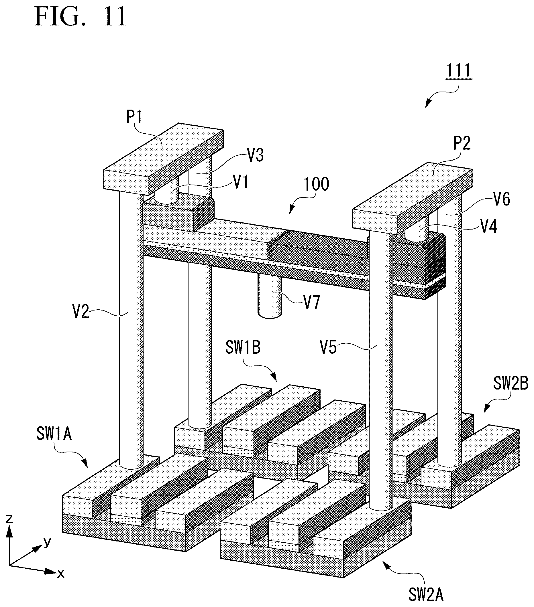 Patent US12488813 Figure 10 – Magnetic domain wall motion element and magnetic array