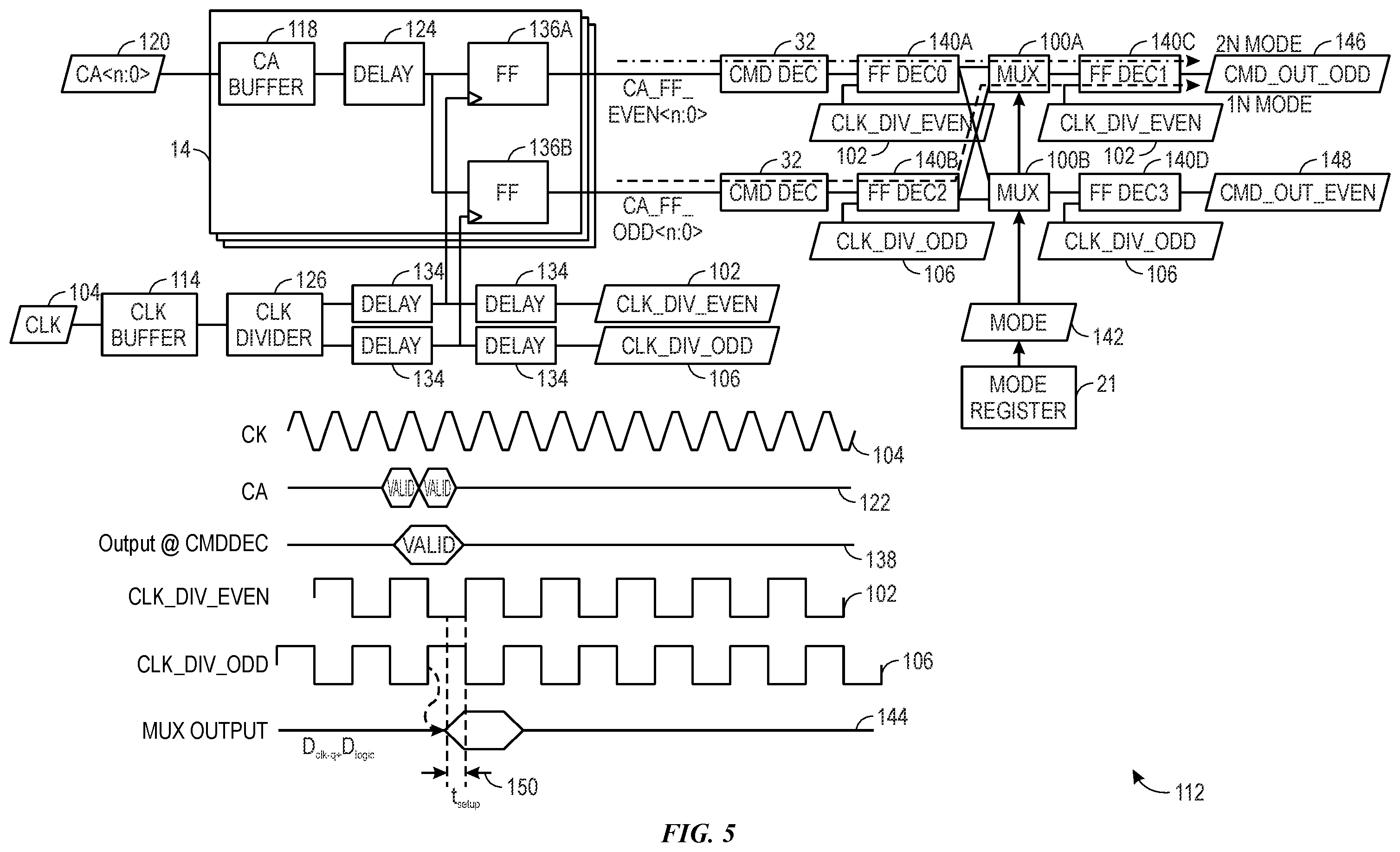 Patent US12488818 Figure 4 – Circuit for aligning command input data and semiconducter device including the same