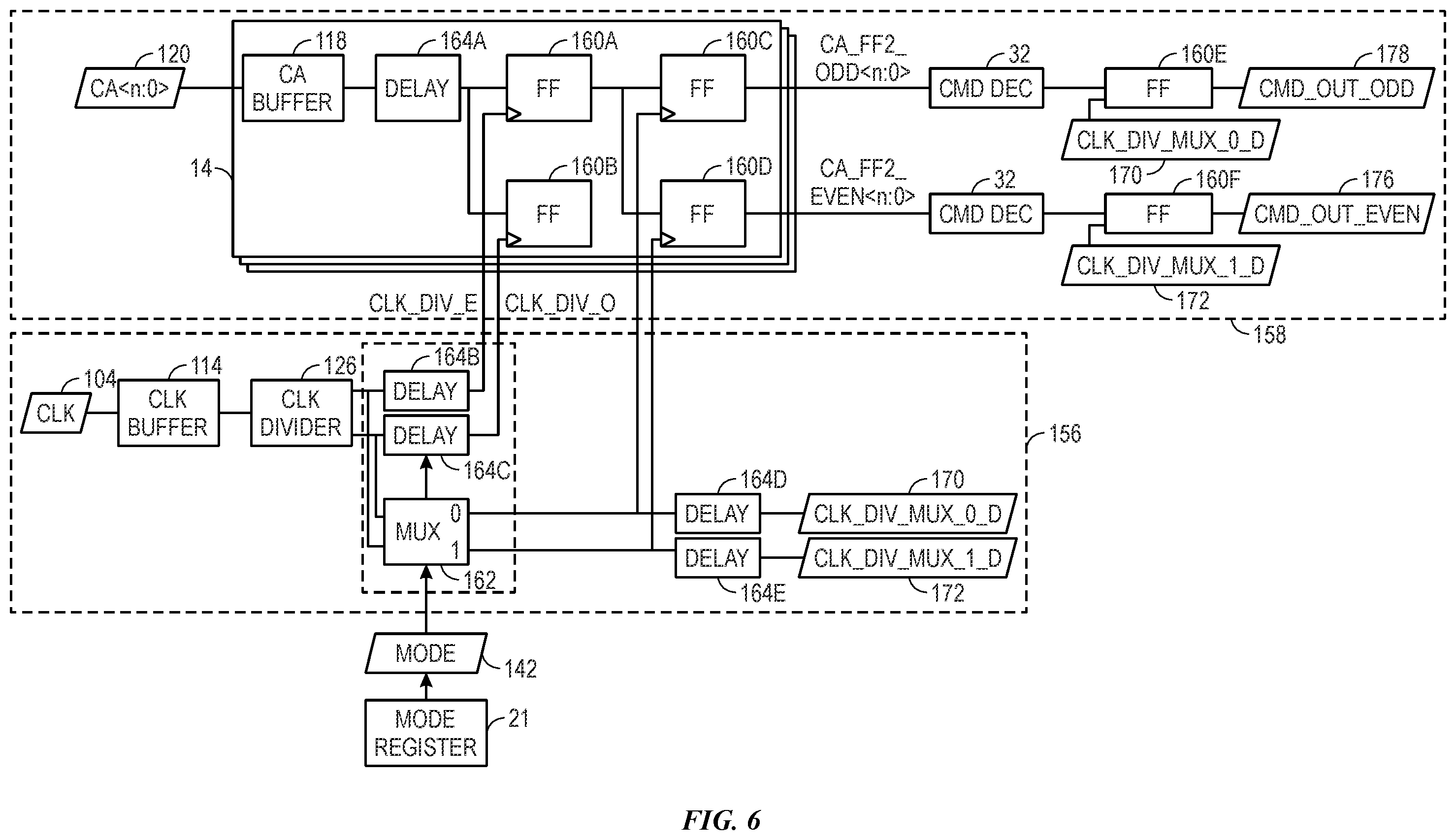 Patent US12488818 Figure 5 – Circuit for aligning command input data and semiconducter device including the same