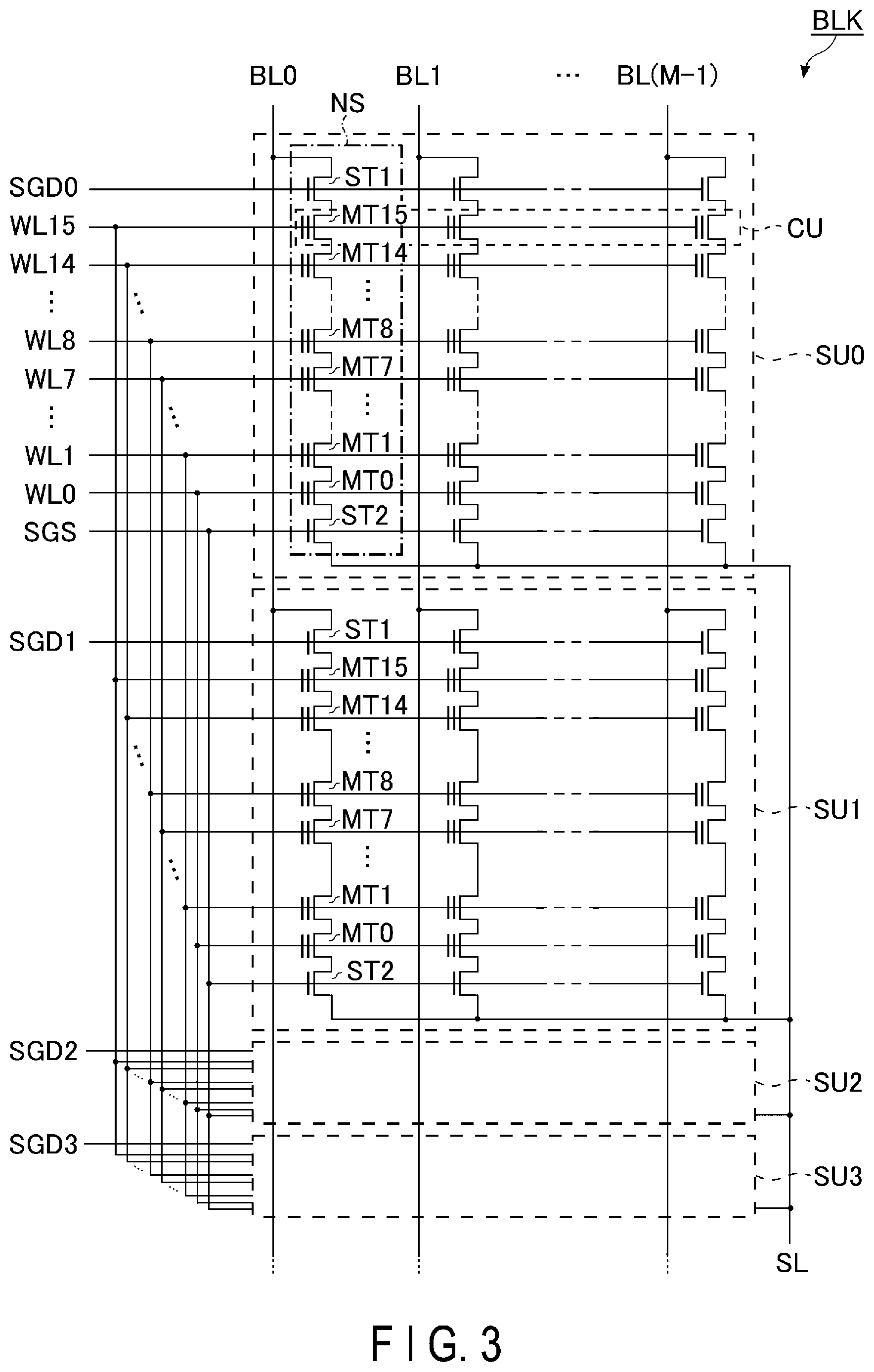 Patent US12488840 Figure 3 – Memory system