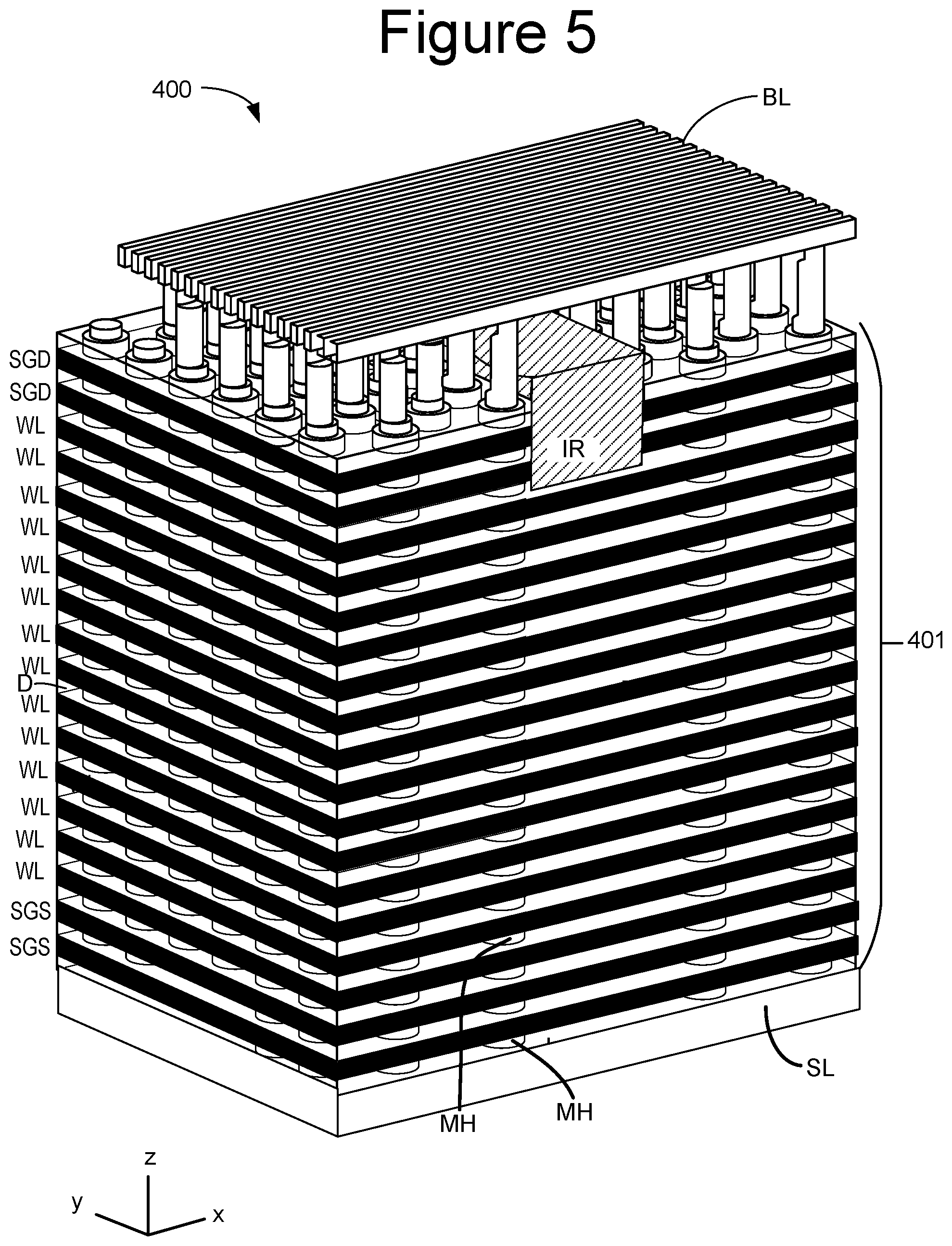 Patent US12488848 Figure 8 – Read parameter zoning