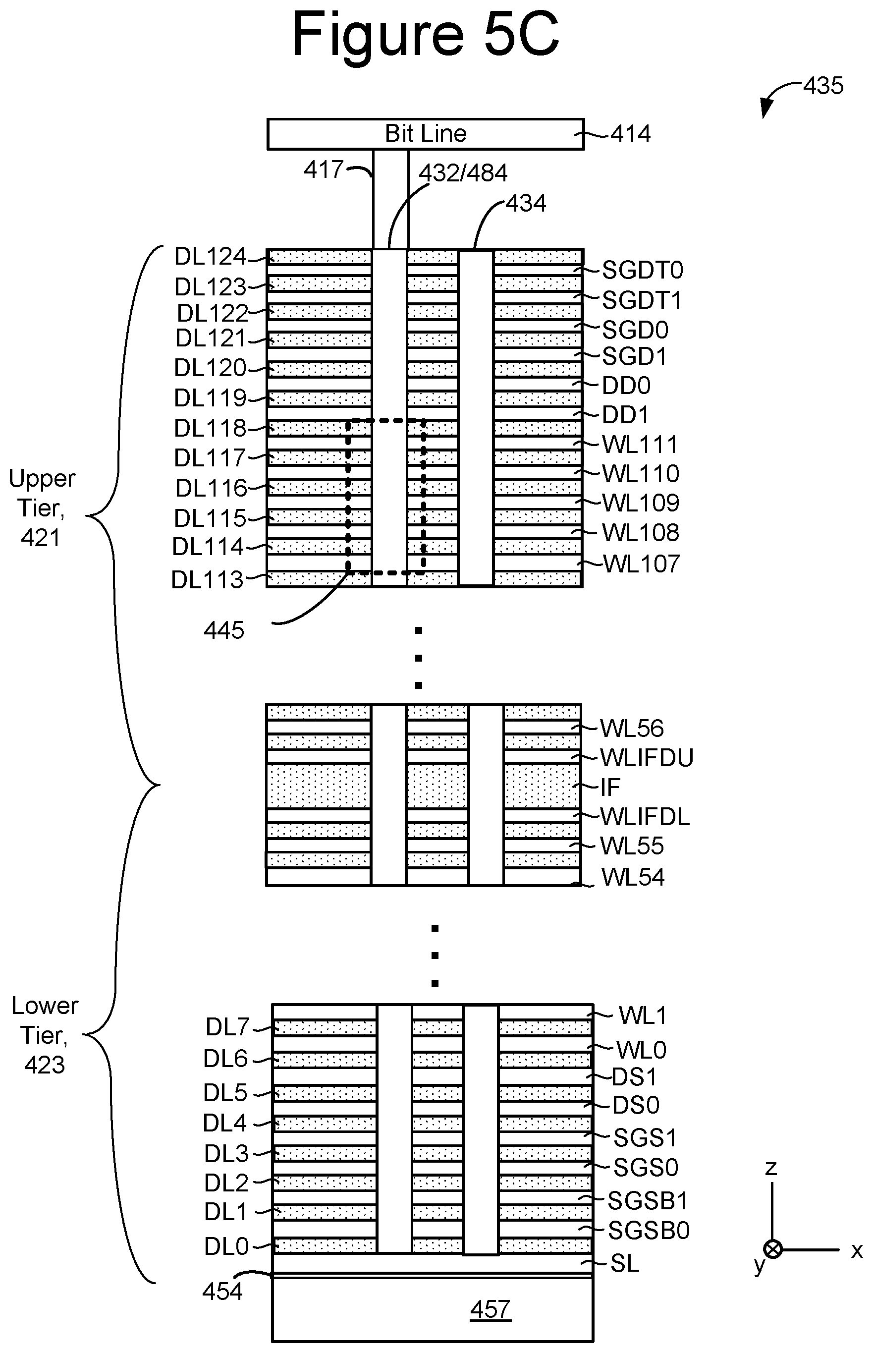 Patent US12488848 Figure 11 – Read parameter zoning