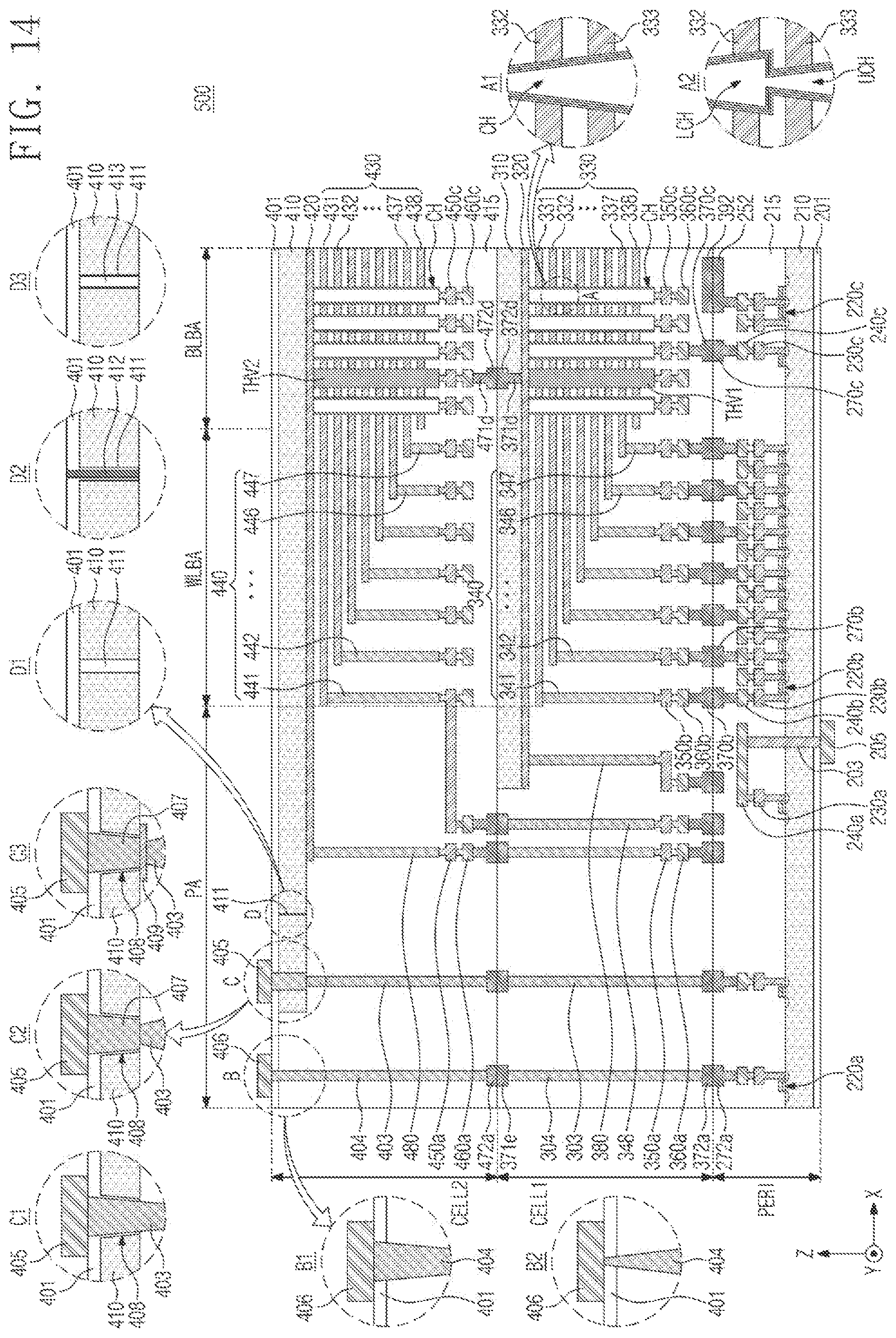 Patent US12488856 Figure 13 – Memory device, operation method of memory device, and operation method of test device configured to test memory device