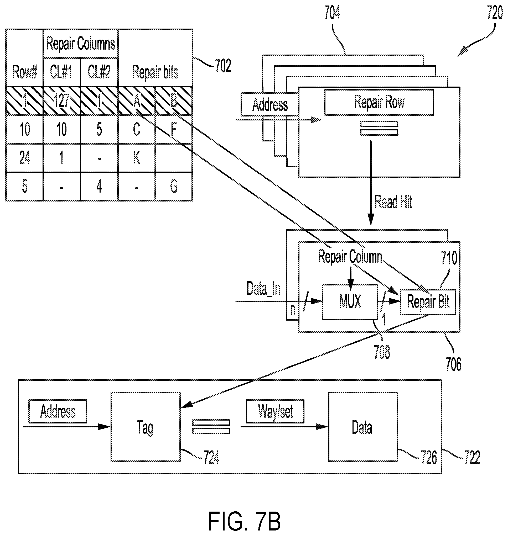 Patent US12488857 Figure 11 – Static random access memory (SRAM) fault correction