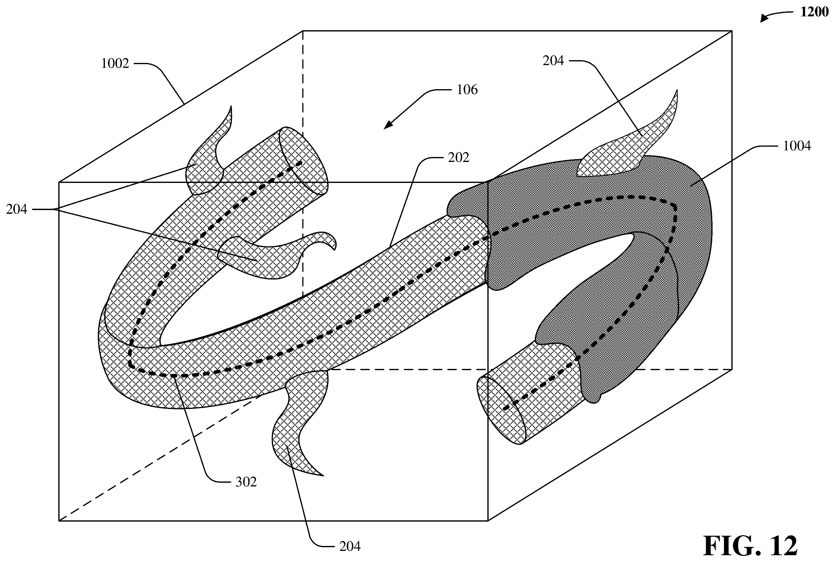 Patent US12488876 Figure 12 – Ease of image annotation via curved planar reformation