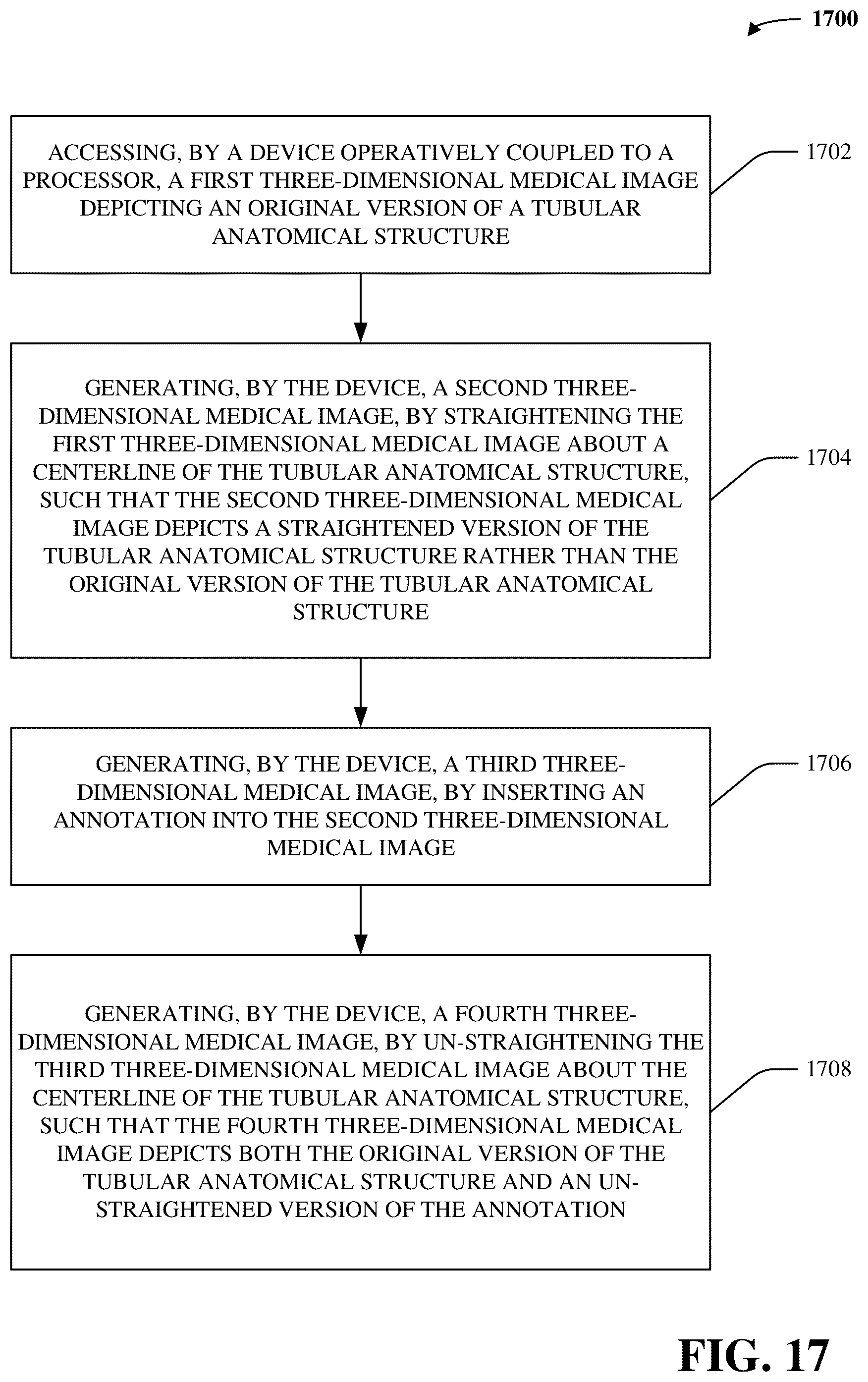 Patent US12488876 Figure 17 – Ease of image annotation via curved planar reformation