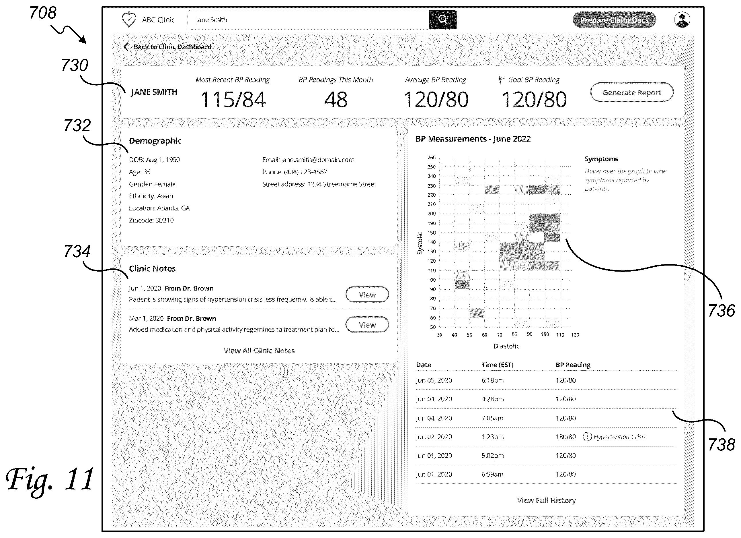 Patent US12488881 Figure 14 – System method and network for evaluating the progress of a managed care organization patient wellness goals