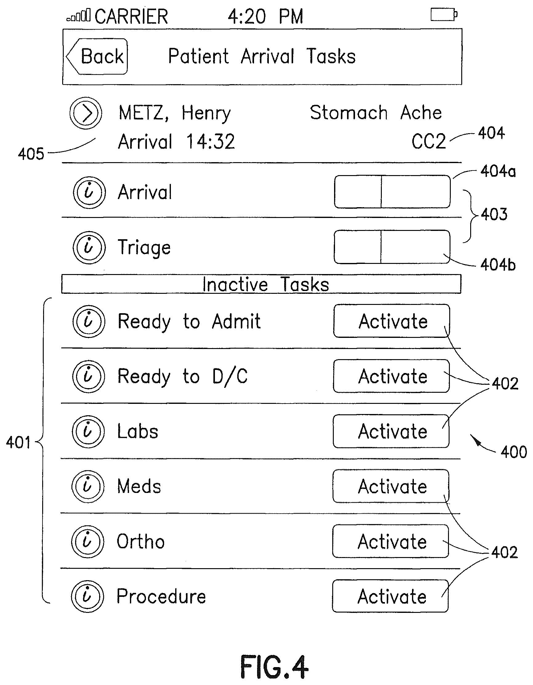 Patent US12488885 Figure 6 – Workflow and resource management system with integrated bi-directional communications