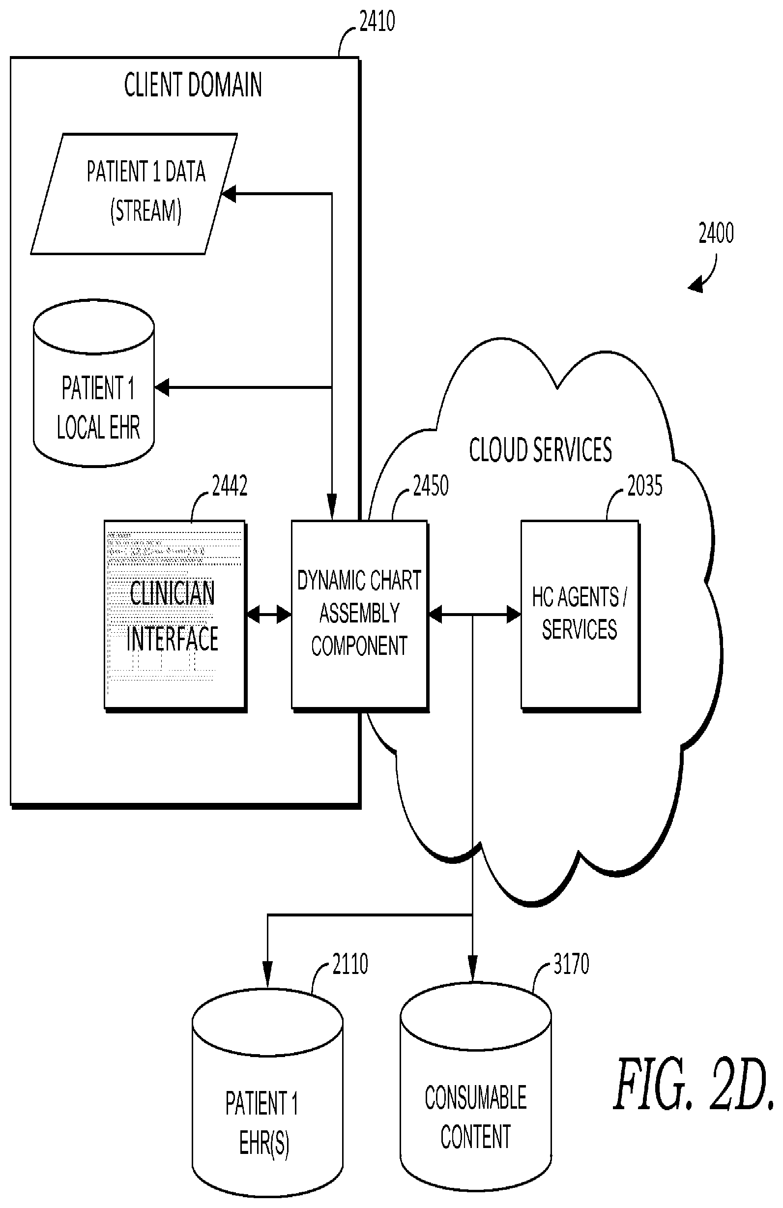 Patent US12488892 Figure 9 – User interface for clinical decision support