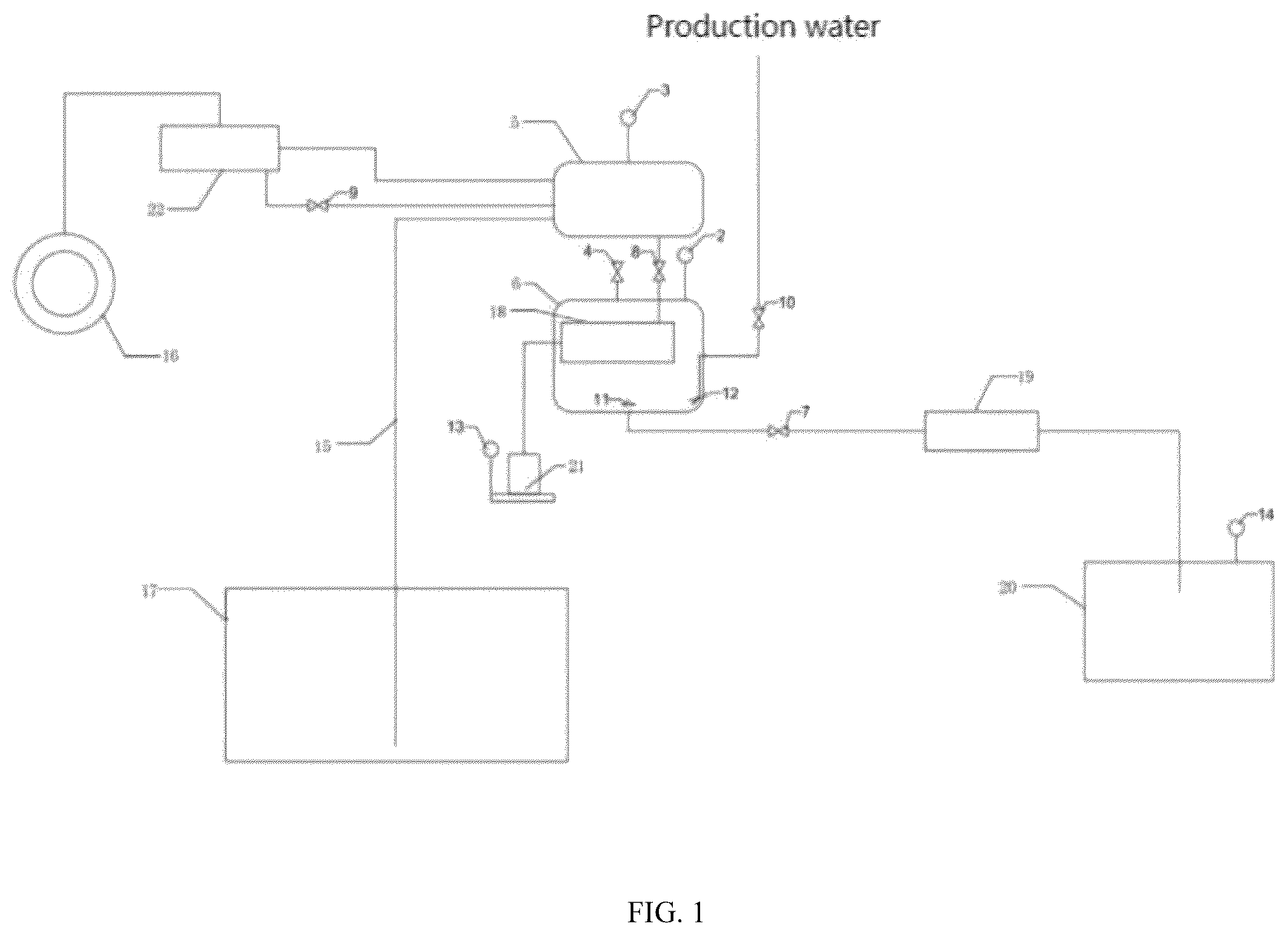Patent US12488905 Figure 1 – Waste liquid recovery system for large storage tank