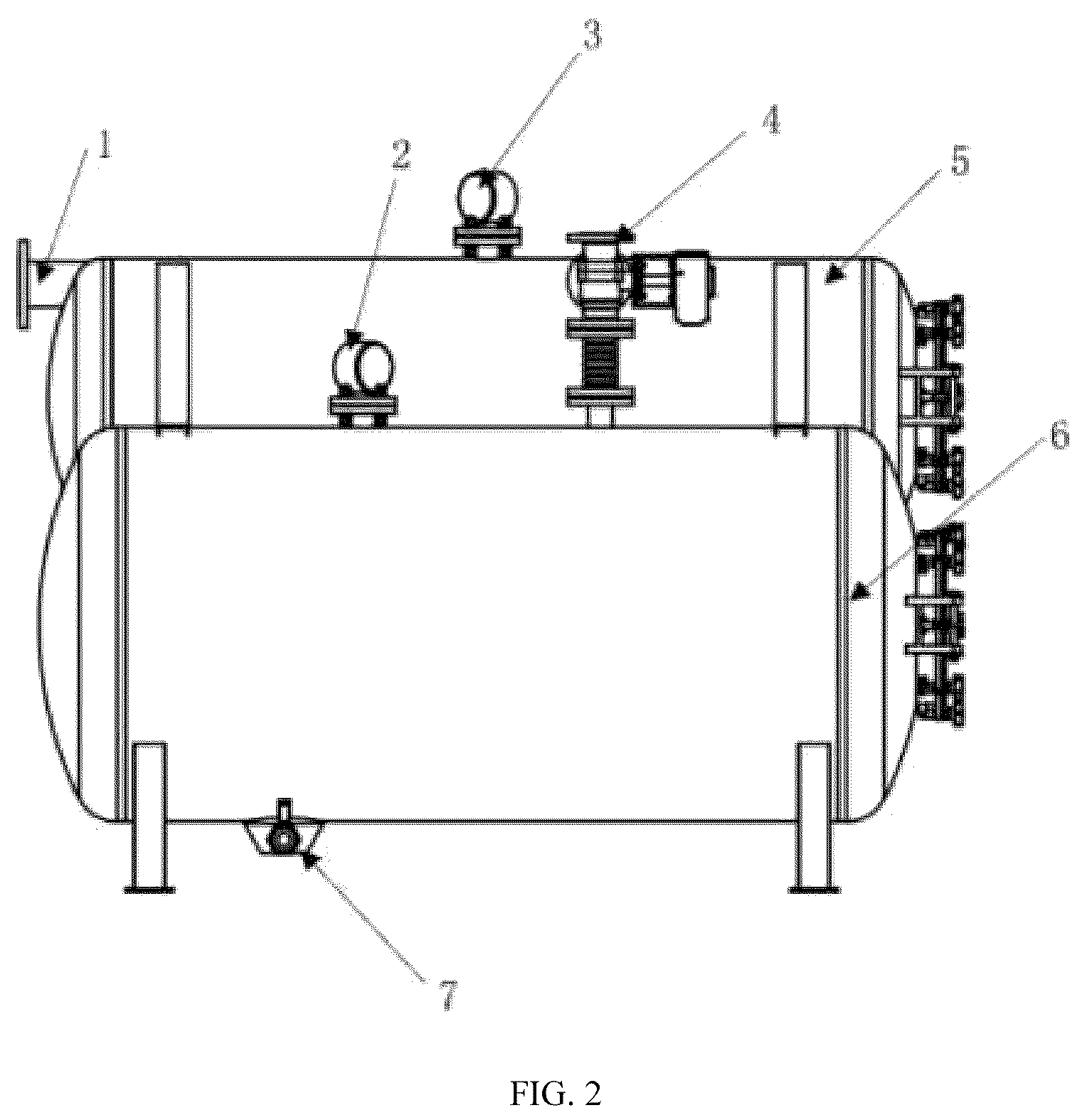 Patent US12488905 Figure 2 – Waste liquid recovery system for large storage tank