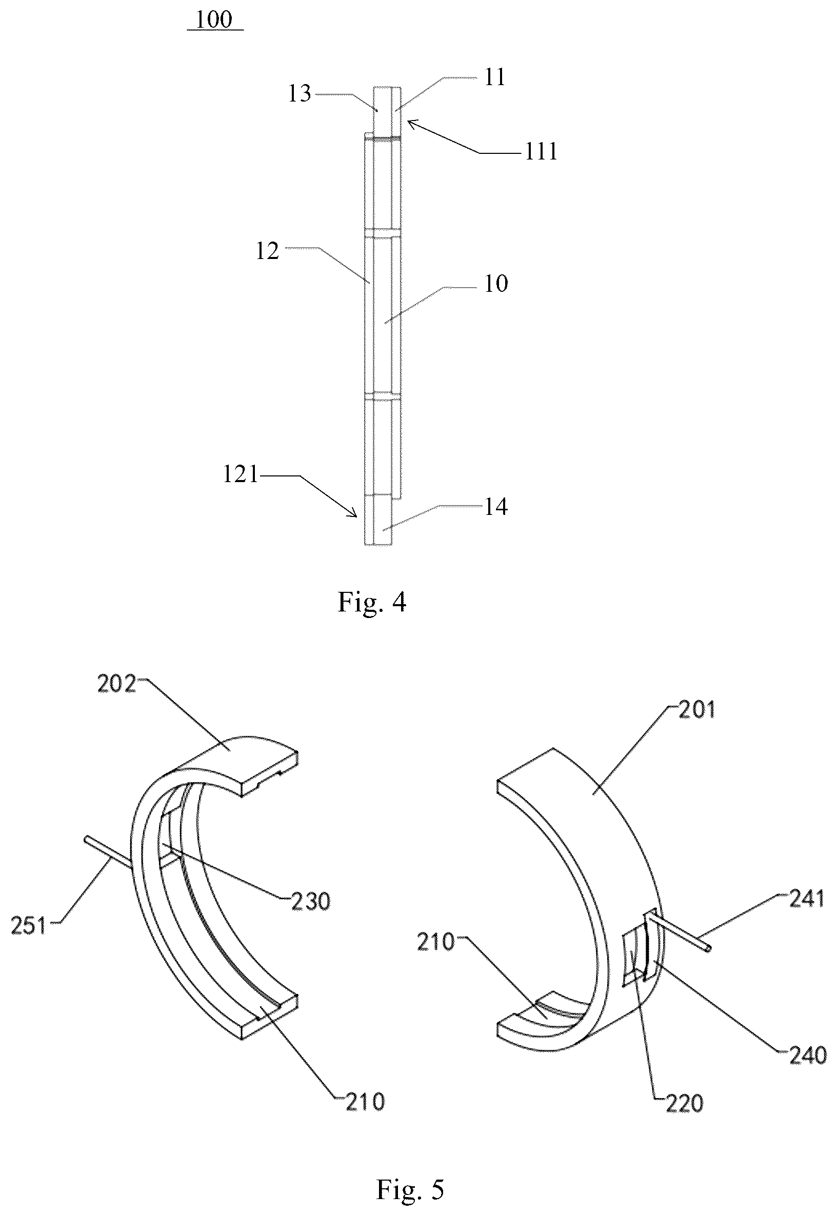 Patent US12488911 Figure 4 – Connection structure of thin film electrode and housing