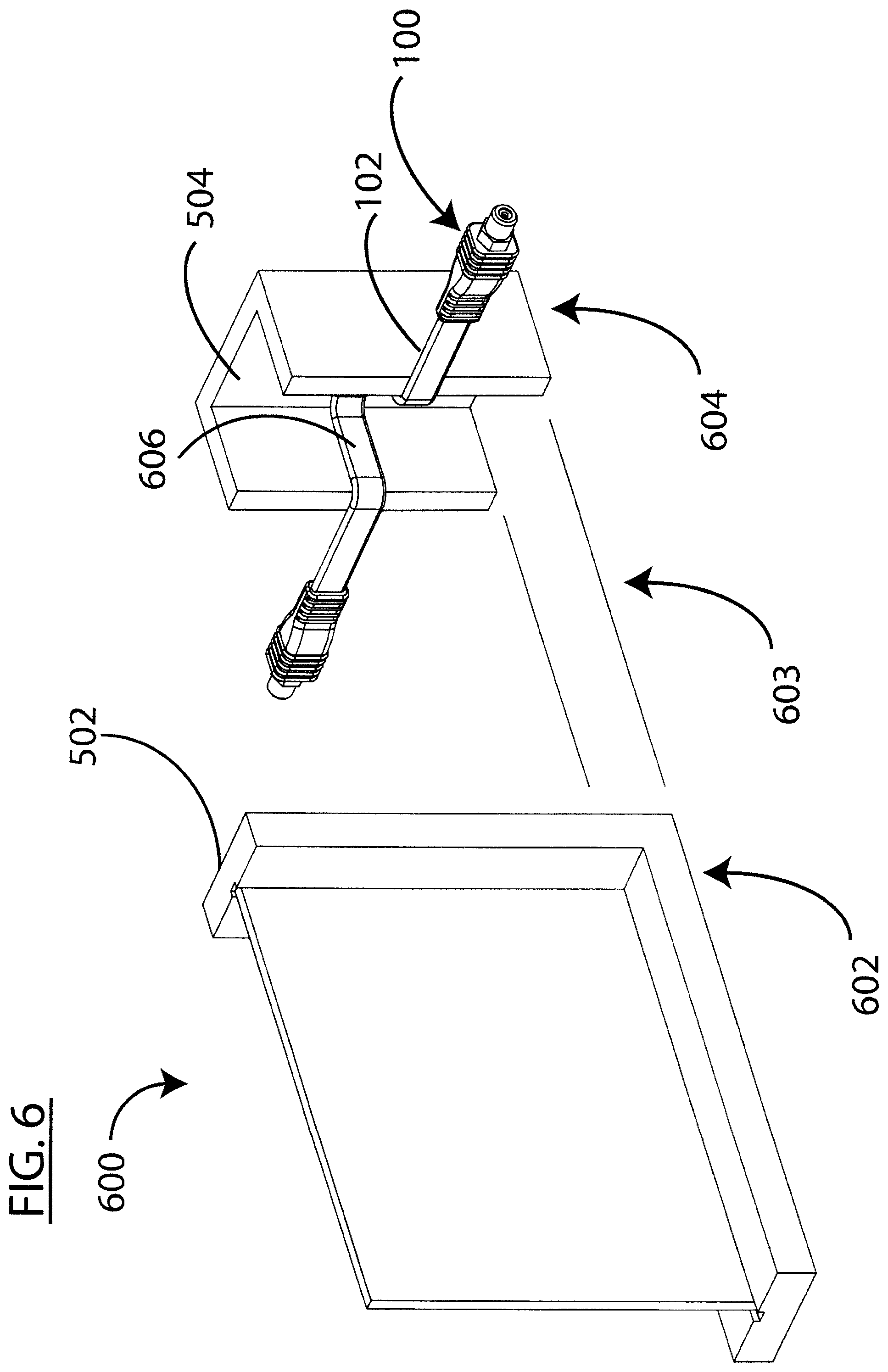 Patent US12488913 Figure 7 – Guarded coaxial cable assembly