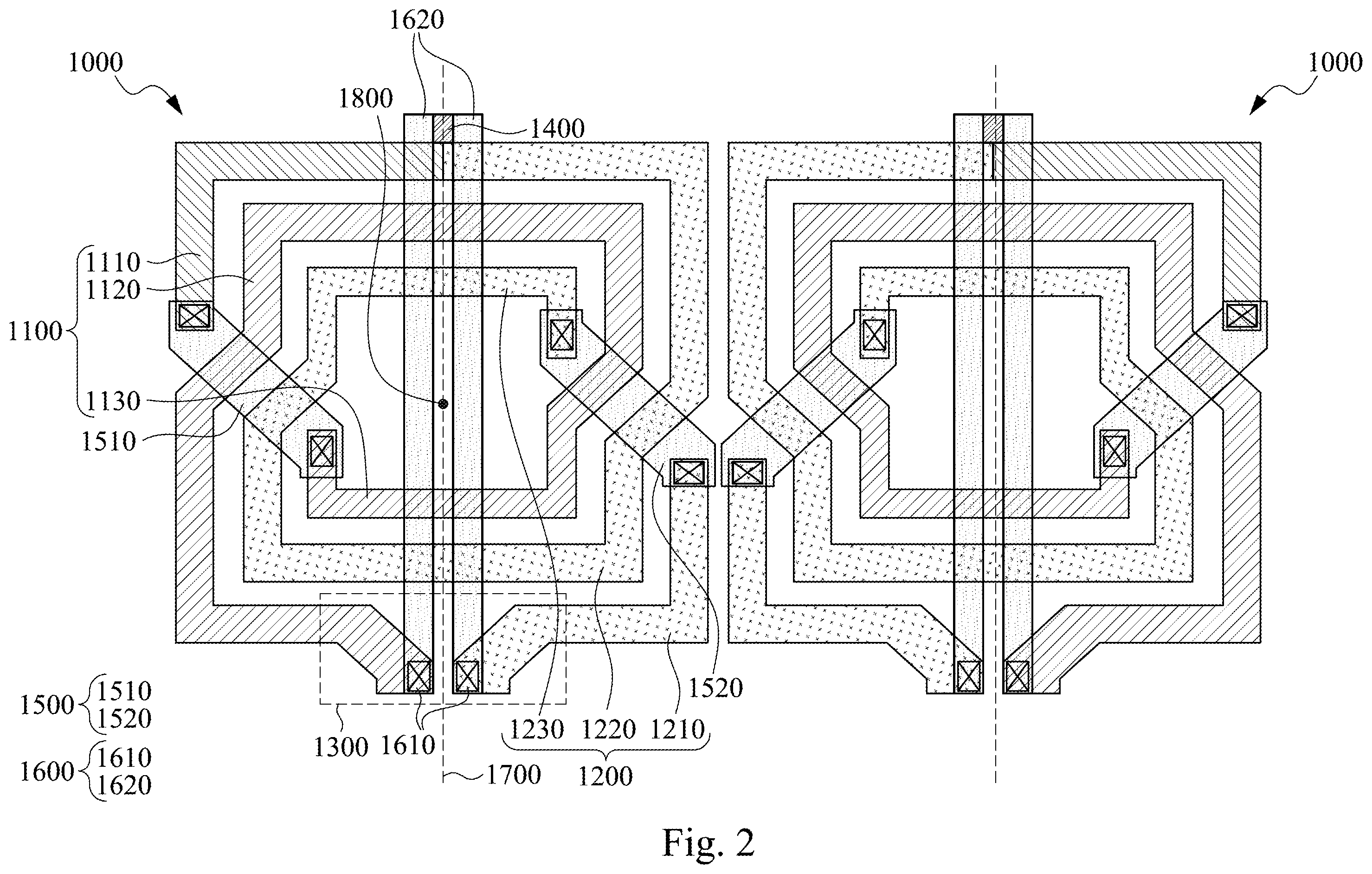 Patent US12488930 Figure 2 – Inductor device