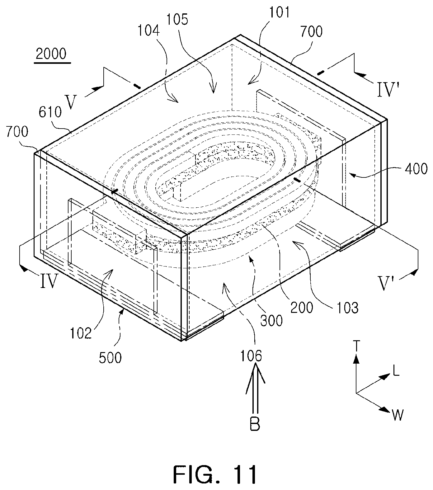 Patent US12488932 Figure 11 – Coil component