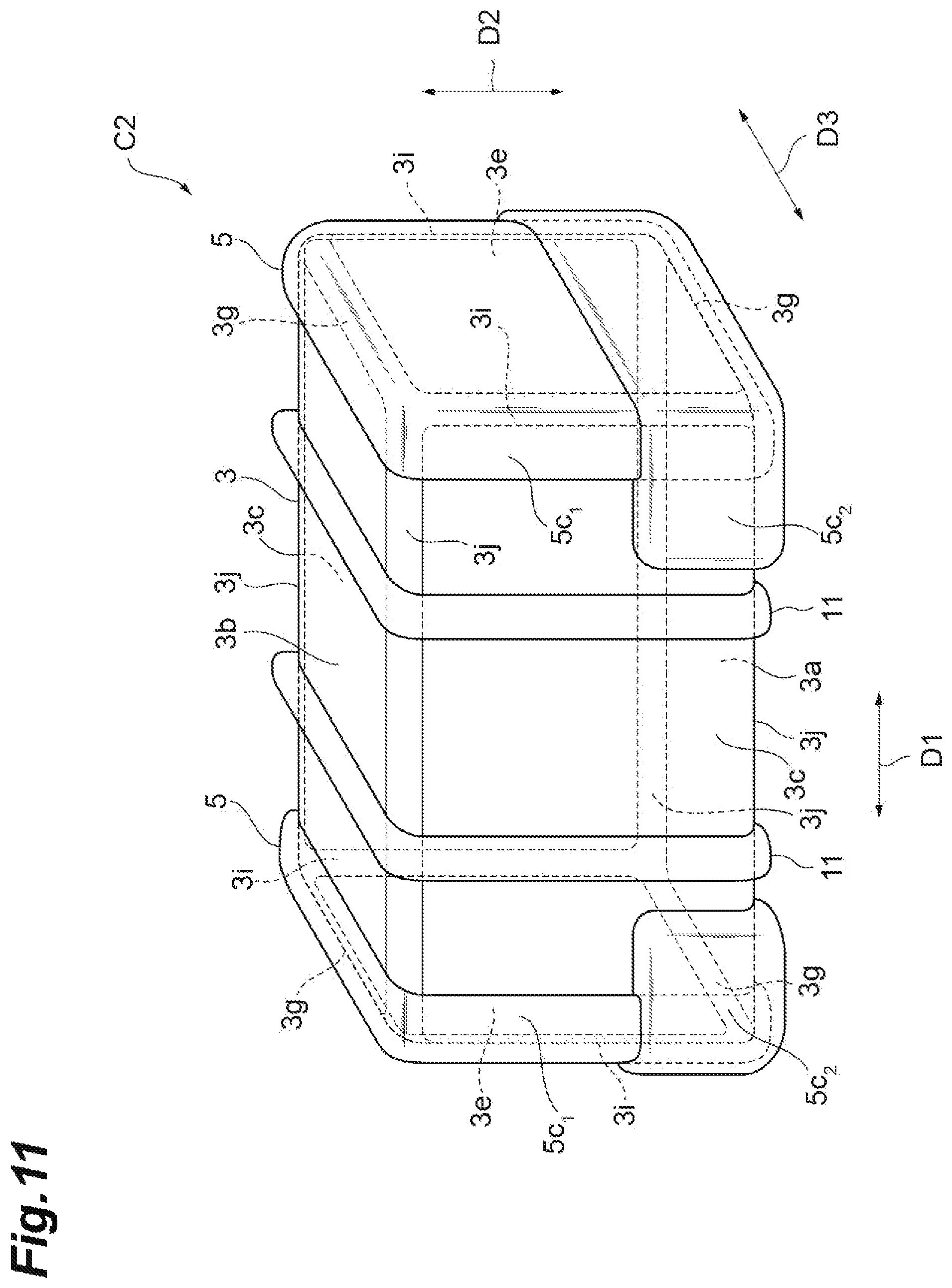 Patent US12488942 Figure 11 – Electronic component having element body and internal conductors and electronic component device