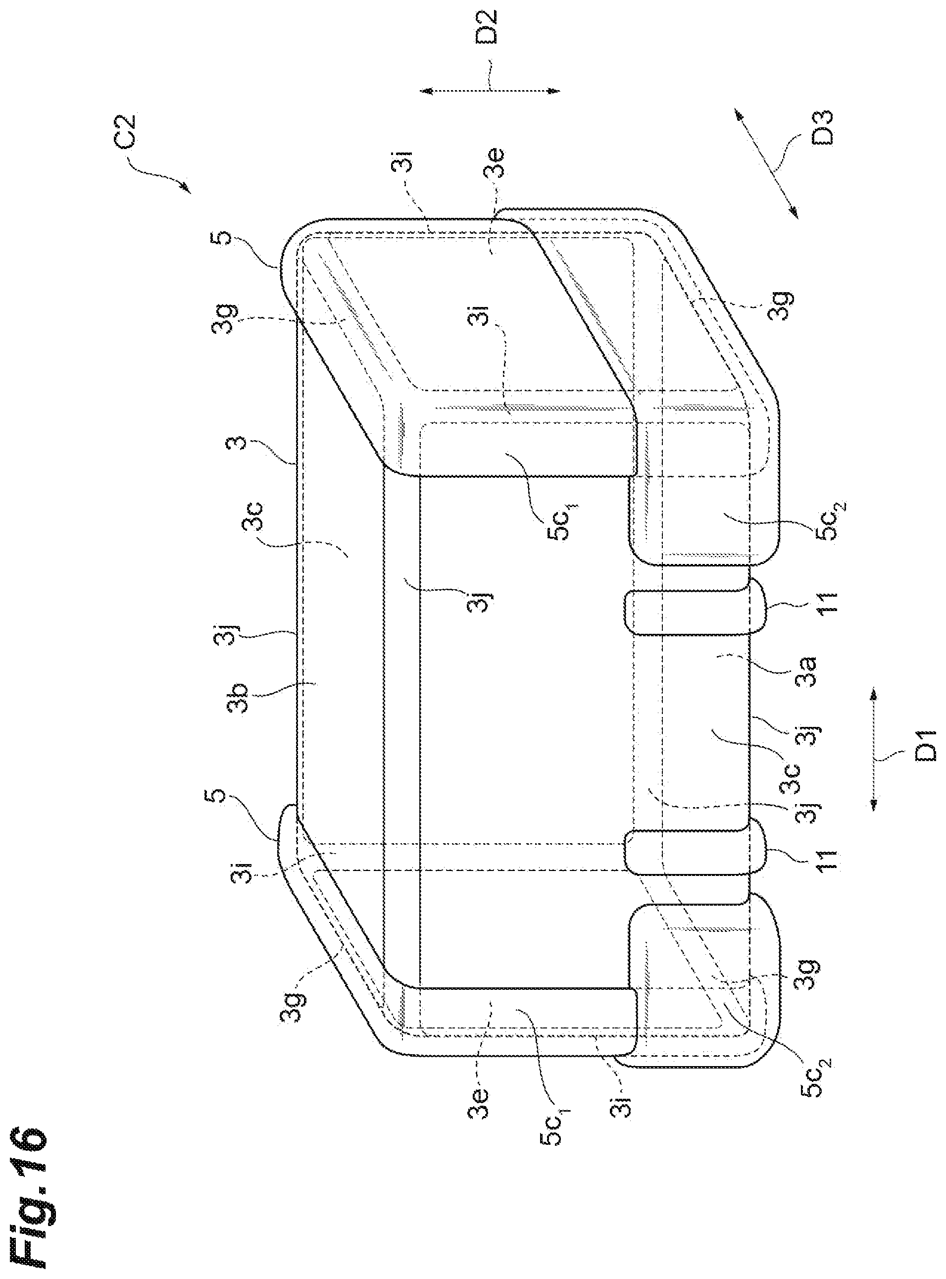 Patent US12488942 Figure 16 – Electronic component having element body and internal conductors and electronic component device