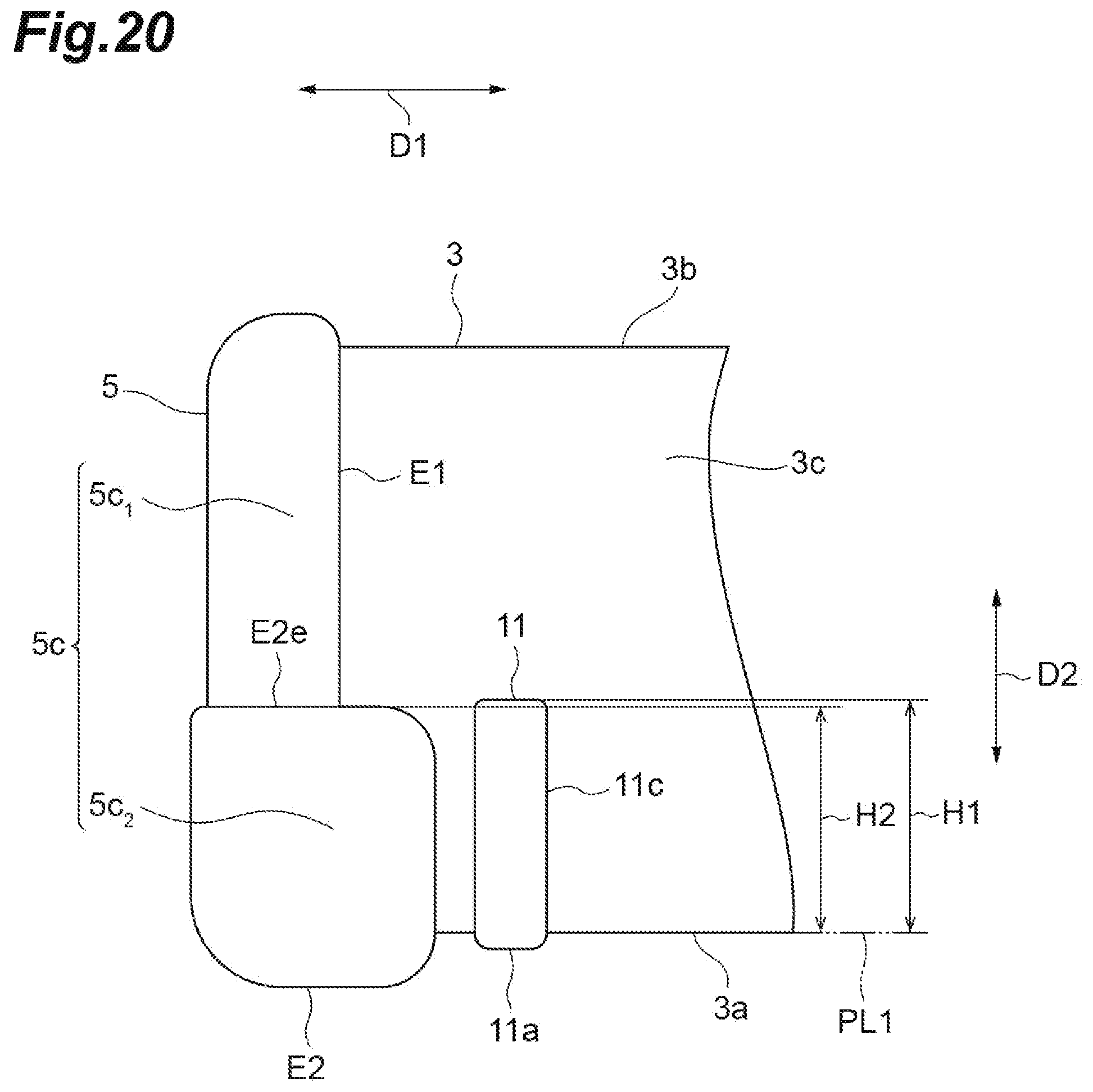 Patent US12488942 Figure 20 – Electronic component having element body and internal conductors and electronic component device
