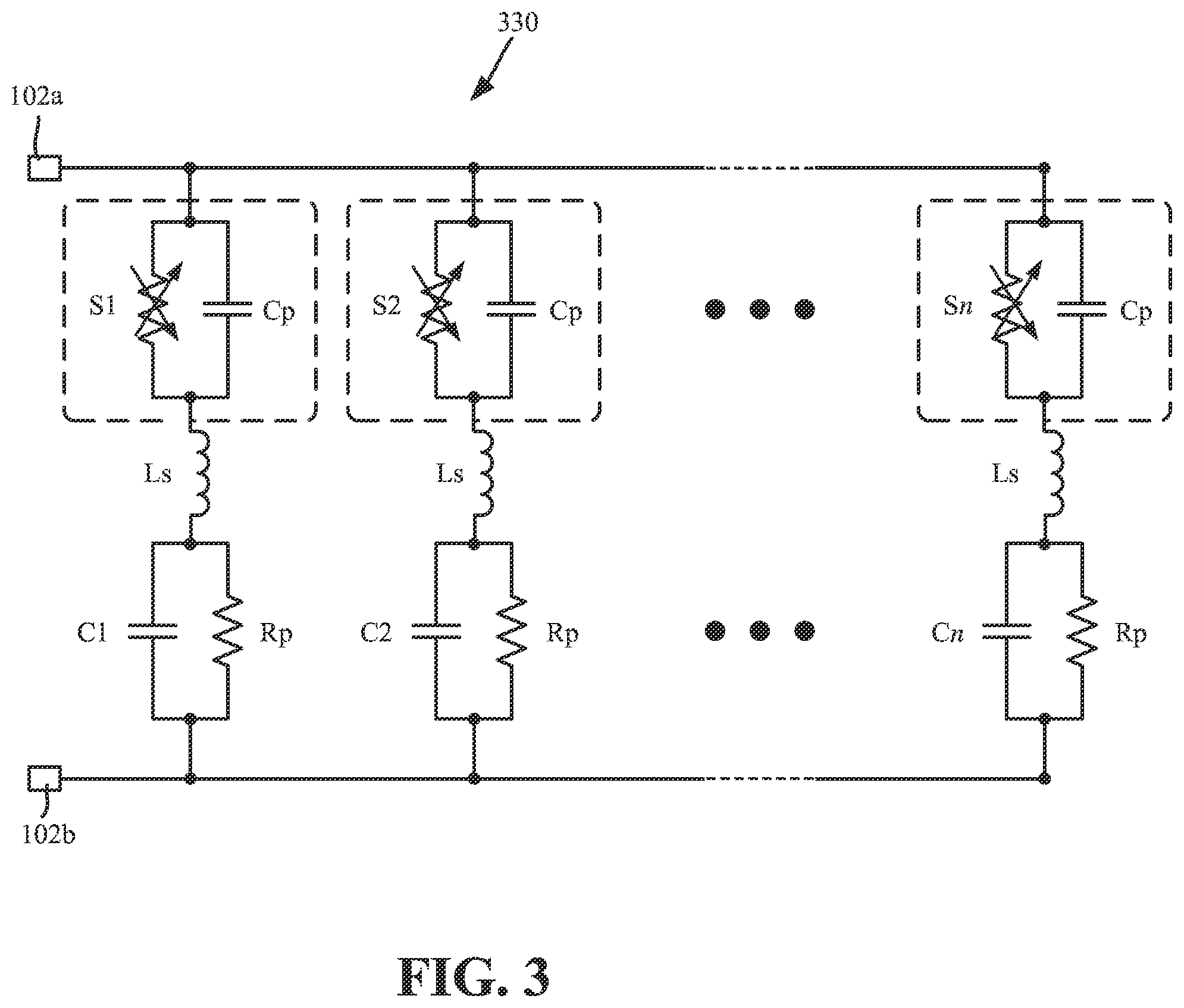 Patent US12488946 Figure 3 – Precise multi-state tuning for changing resistance states of reconfigurable intelligent surface utilizing advanced materials