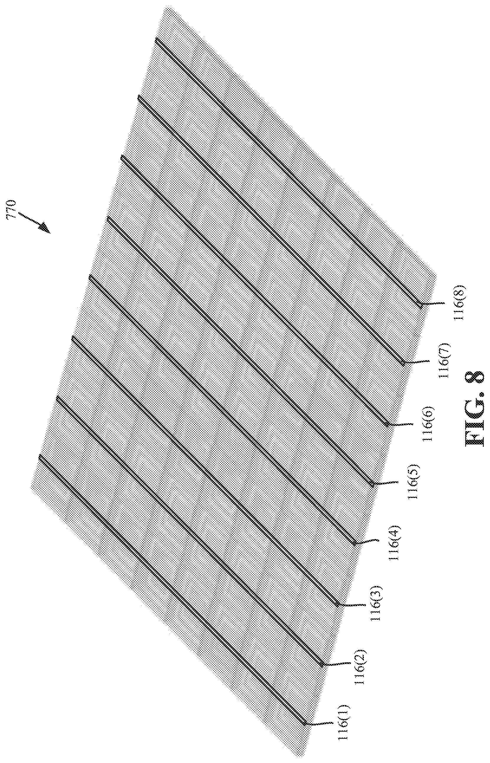Patent US12488946 Figure 8 – Precise multi-state tuning for changing resistance states of reconfigurable intelligent surface utilizing advanced materials