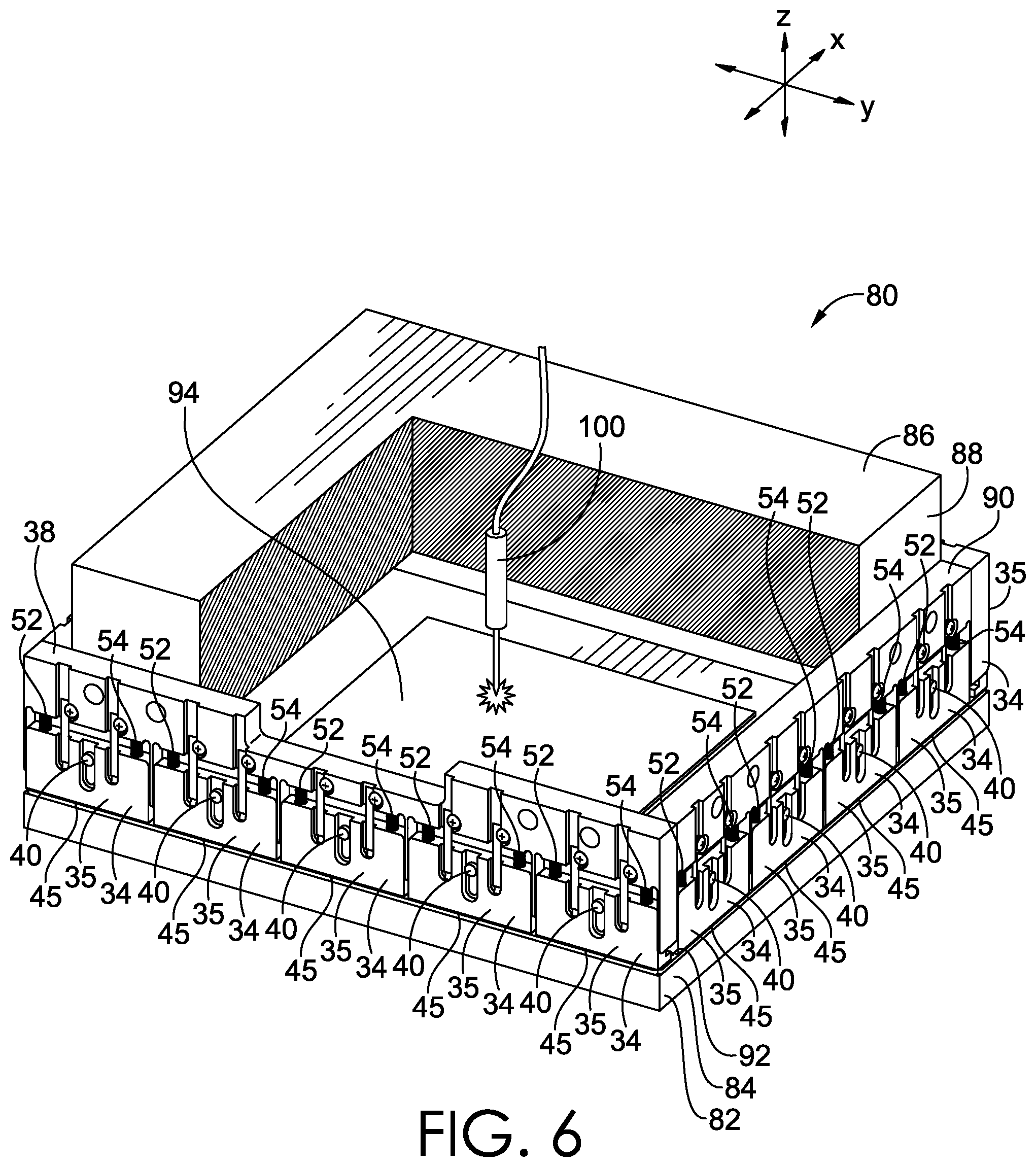 Patent US12488947 Figure 7 – Grounding system, grounding component, and methods of manufacturing and using the same