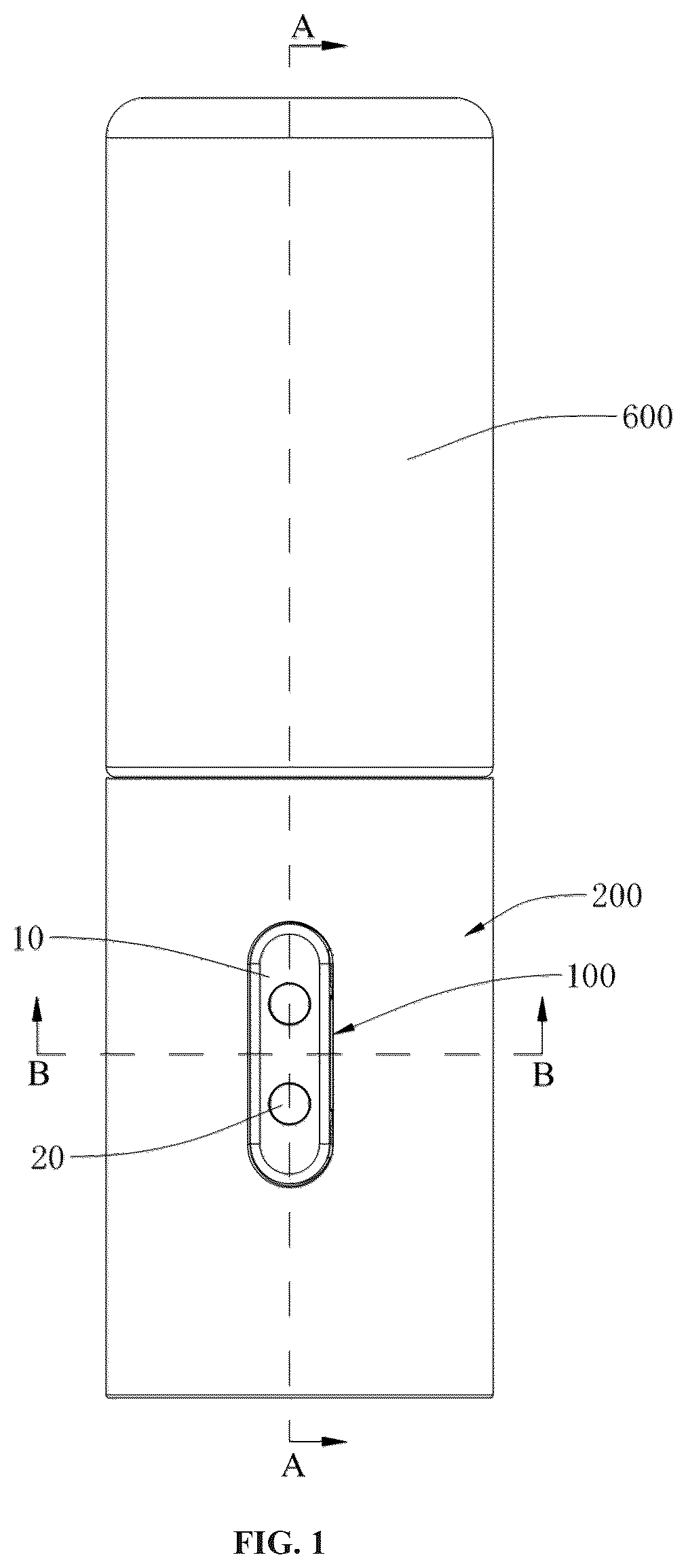 Patent US12488953 — Switch trigger assembly for an electronic device — Figure 1