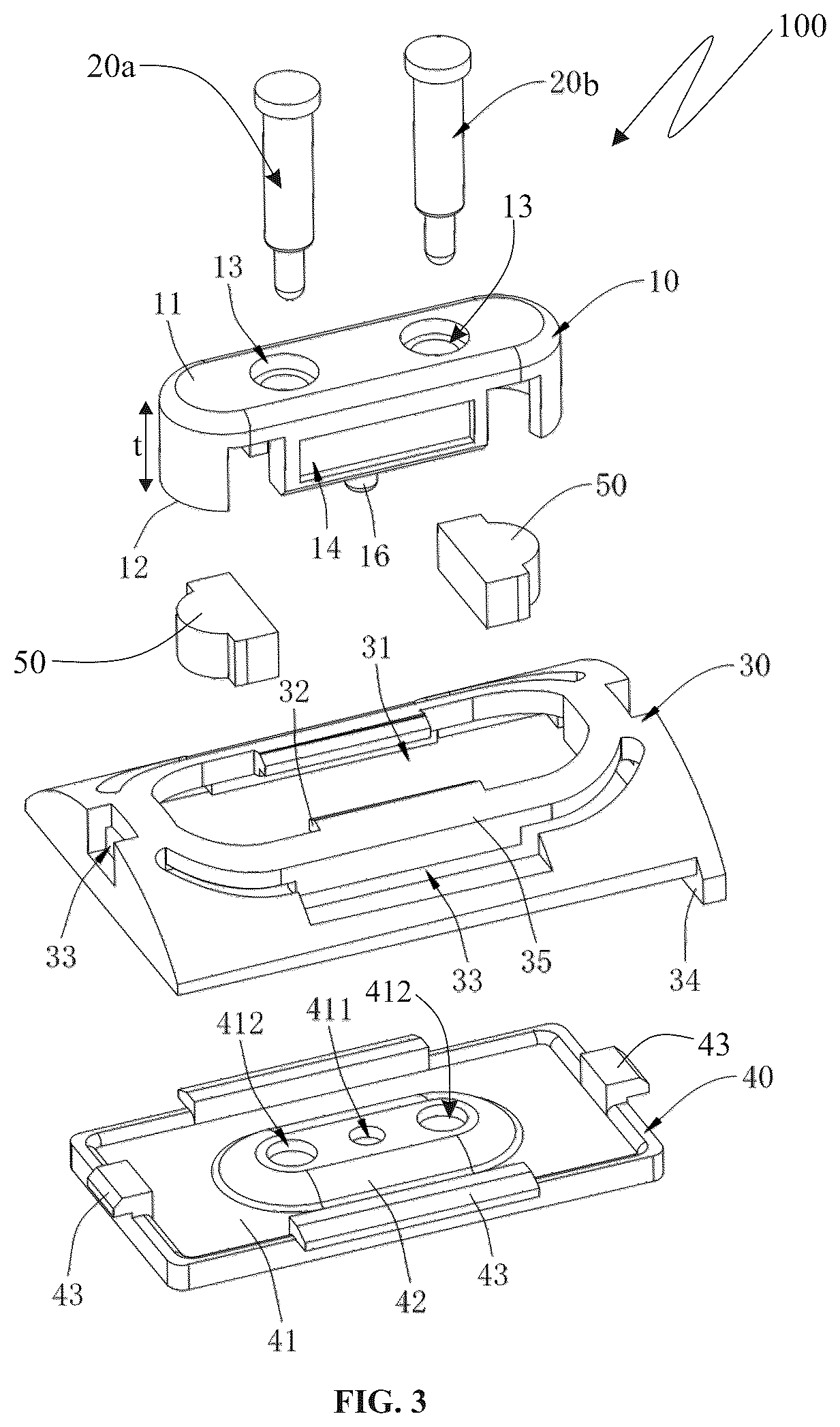 Patent US12488953 Figure 3 – Switch trigger assembly for an electronic device