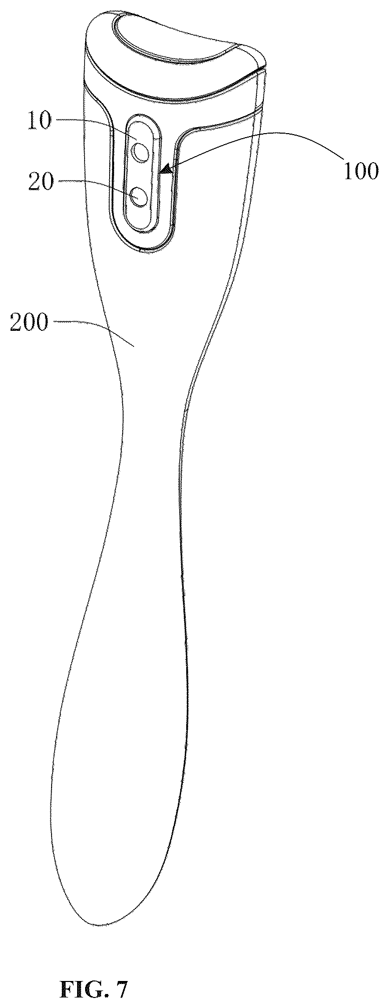Patent US12488953 Figure 7 – Switch trigger assembly for an electronic device