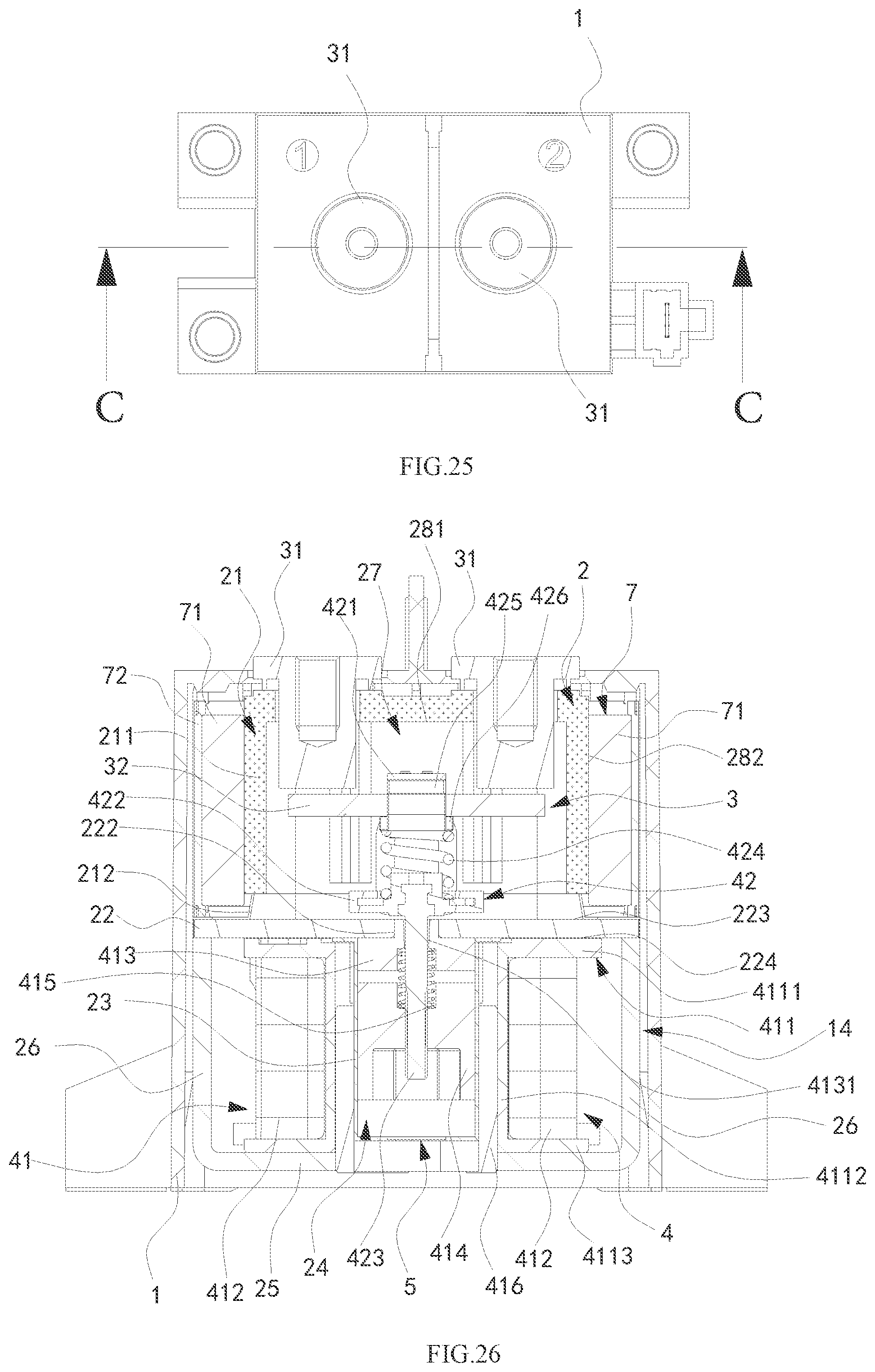 Patent US12488954 Figure 14 – Relay having a pressure relief valve assembly