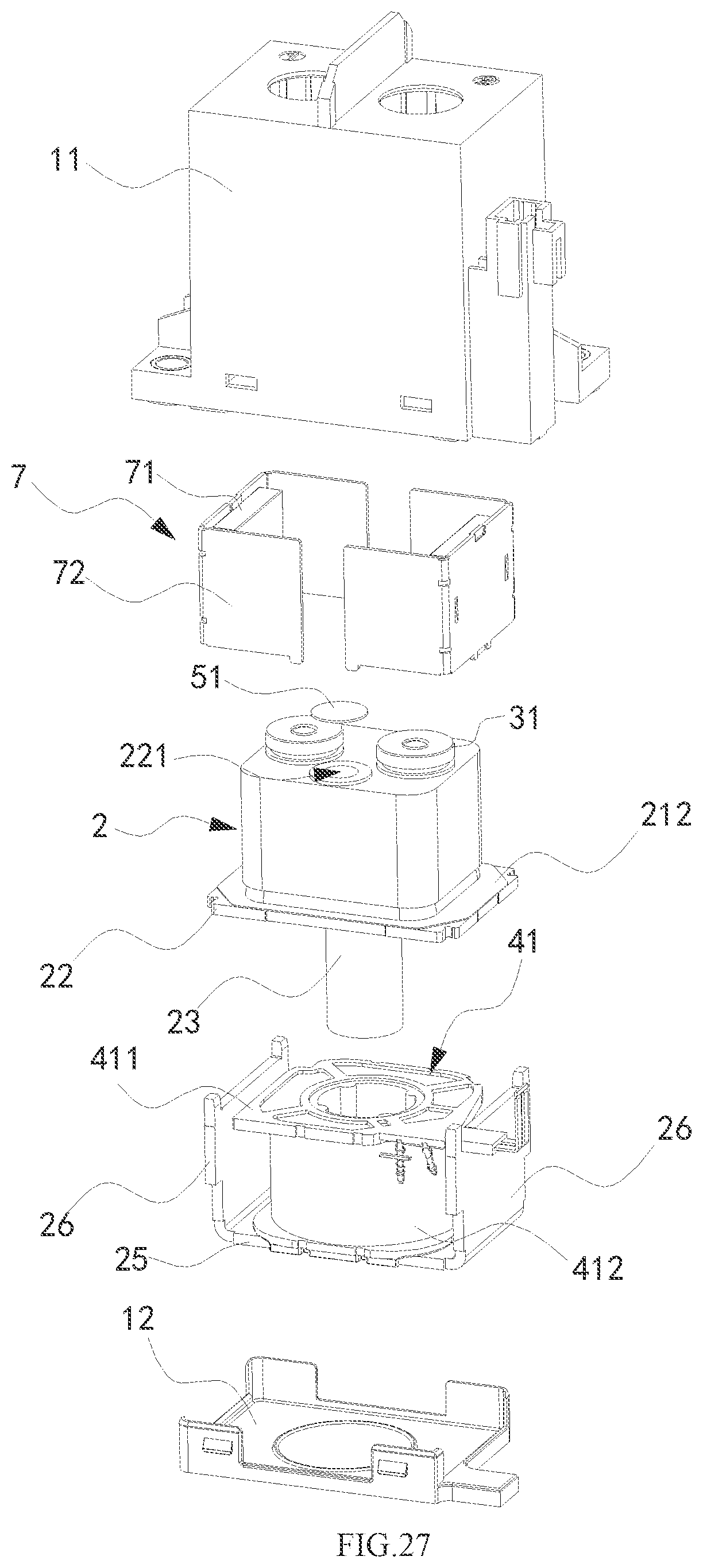 Patent US12488954 Figure 15 – Relay having a pressure relief valve assembly