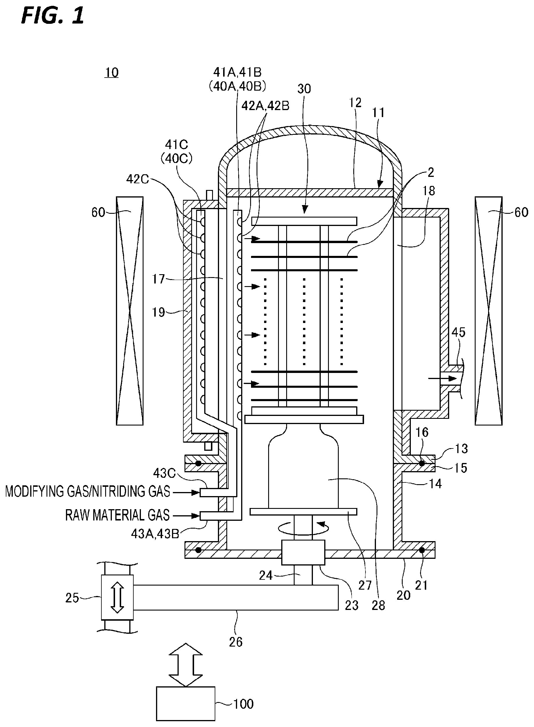 Patent US12488961 Figure 1 – Ignition controlling method, film forming method, and film forming apparatus