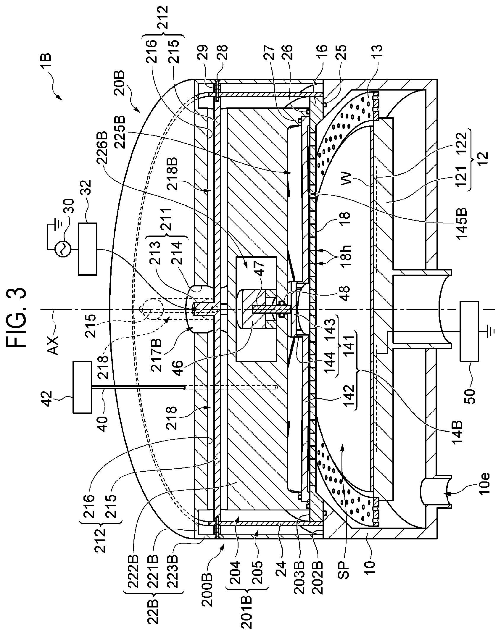 Patent US12488964 Figure 3 – Plasma processing apparatus and plasma processing method