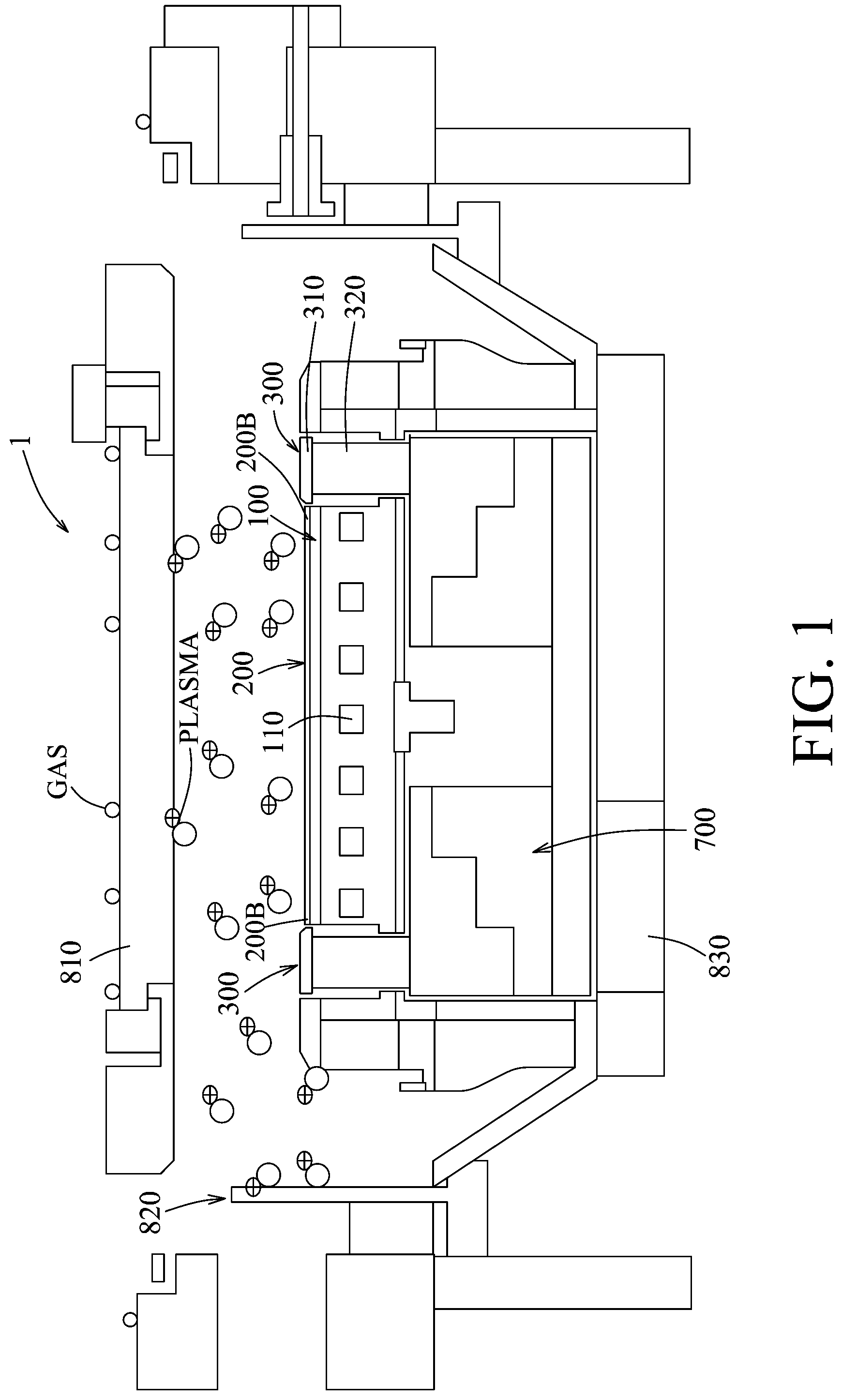 Patent US12488965 Figure 1 – Device and method for treating substrate
