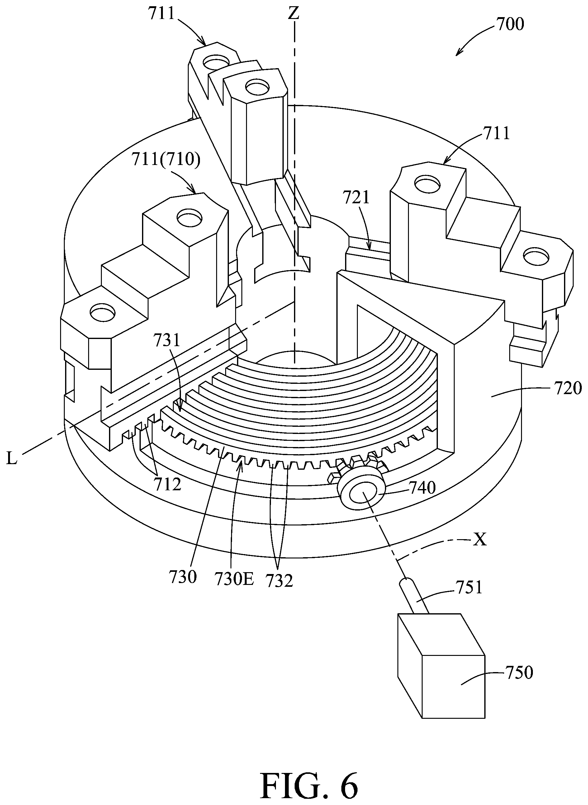 Patent US12488965 Figure 6 – Device and method for treating substrate