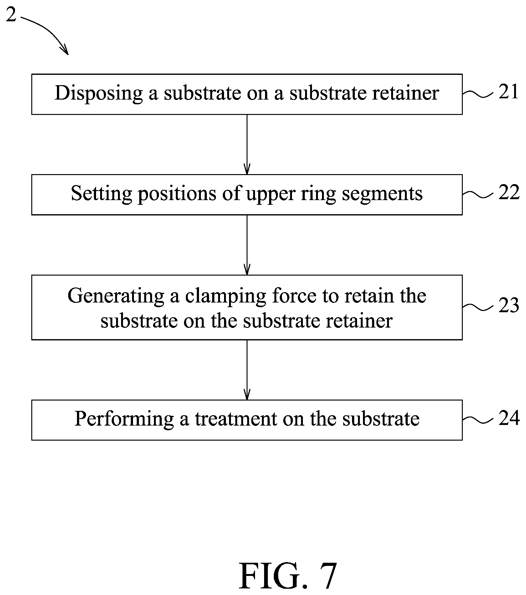 Patent US12488965 Figure 7 – Device and method for treating substrate