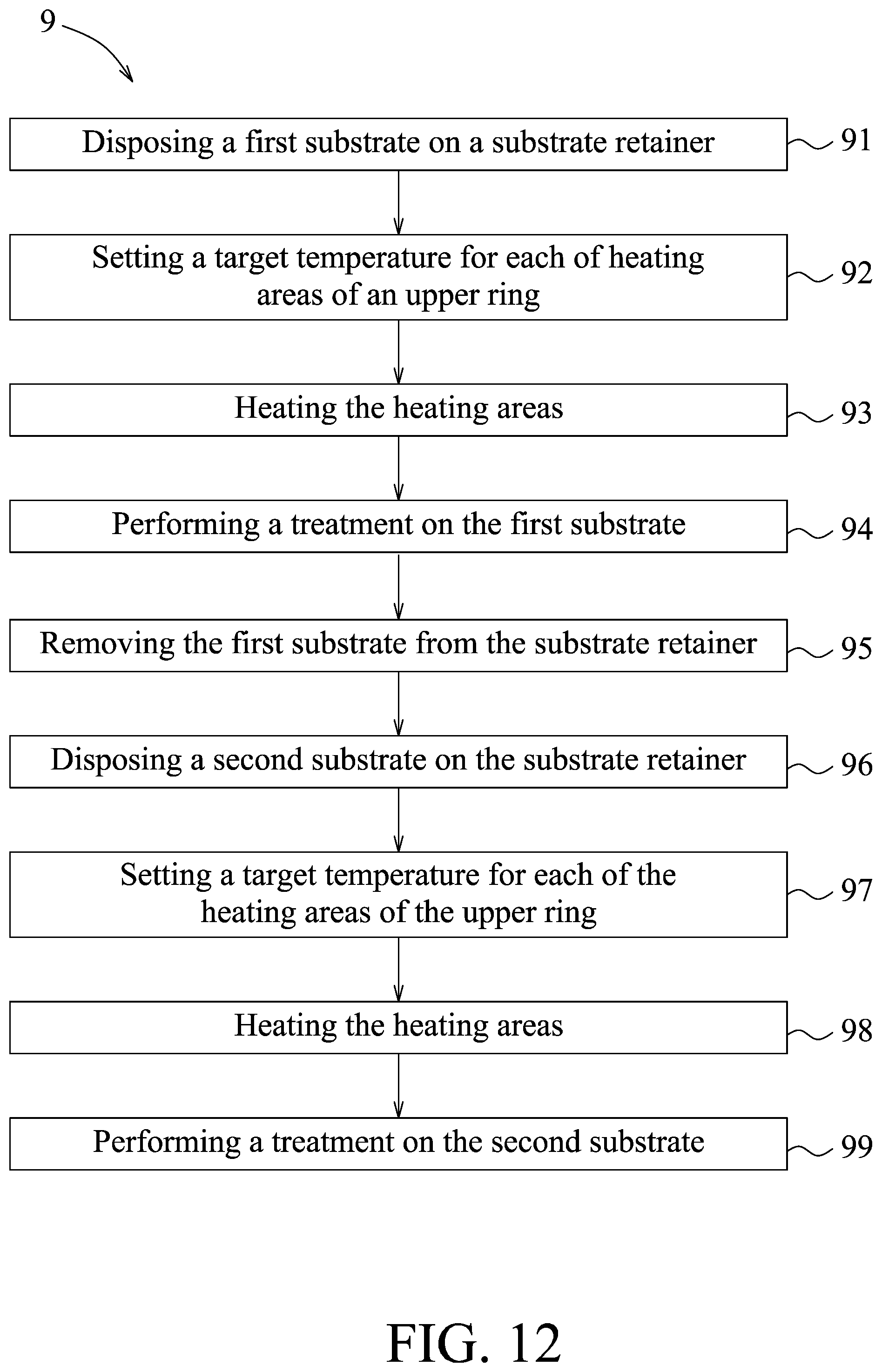 Patent US12488965 Figure 10 – Device and method for treating substrate