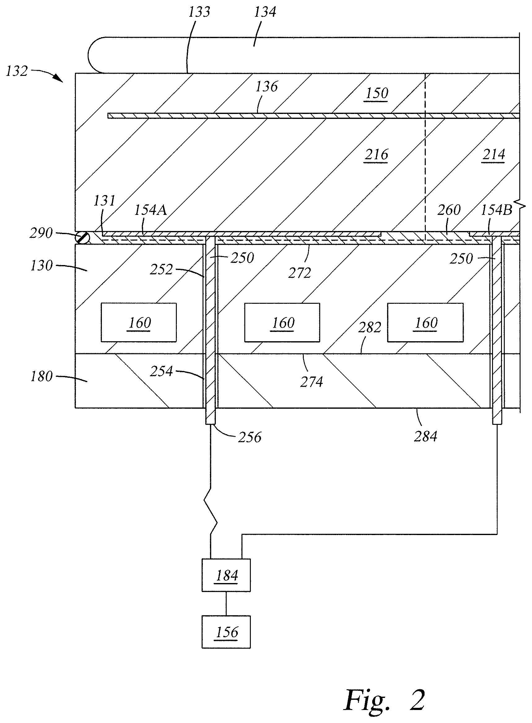 Patent US12488967 Figure 2 – Extreme uniformity heated substrate support assembly