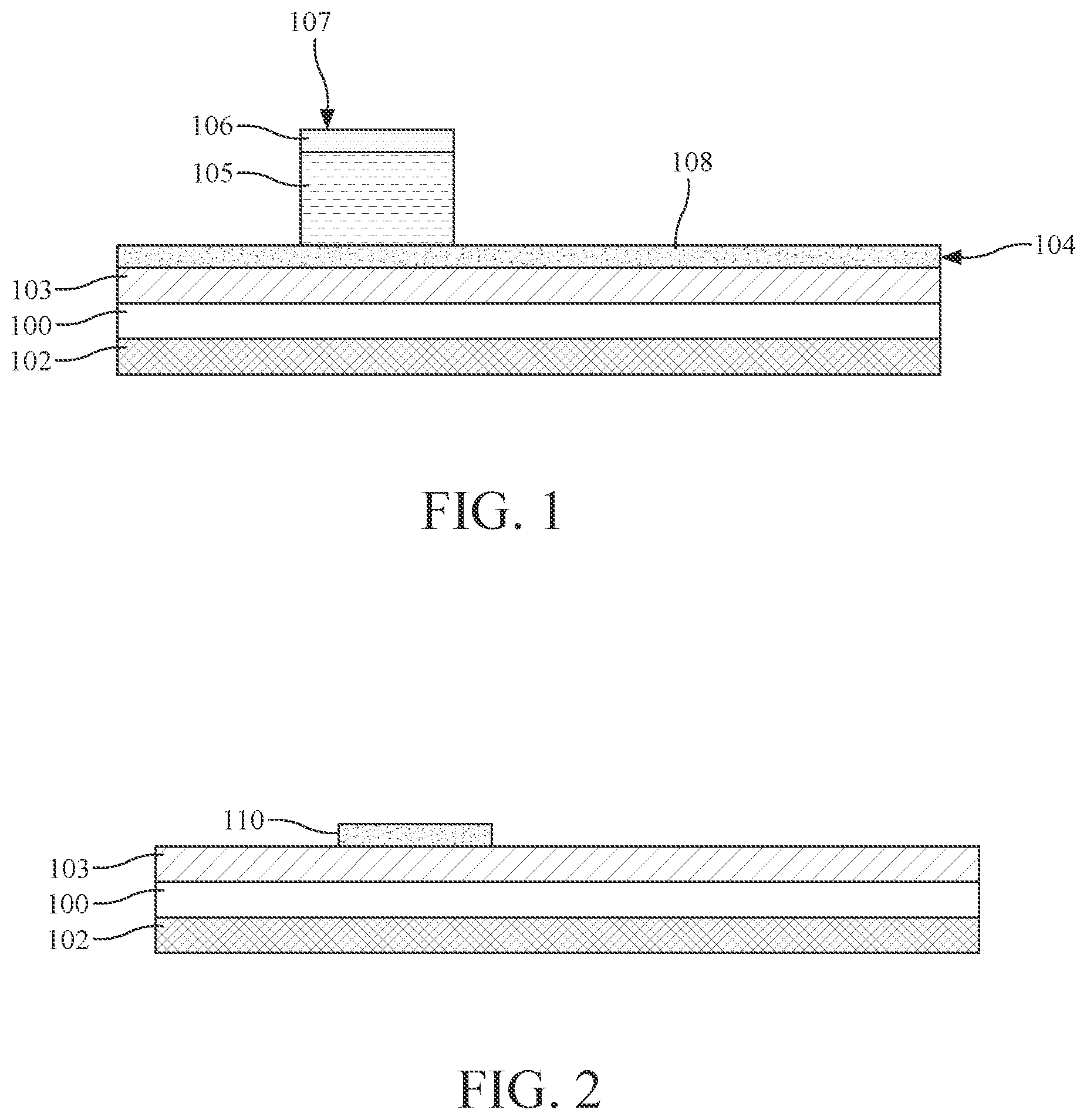 Patent US12488986 Figure 1 – Selective gas etching for self-aligned pattern transfer