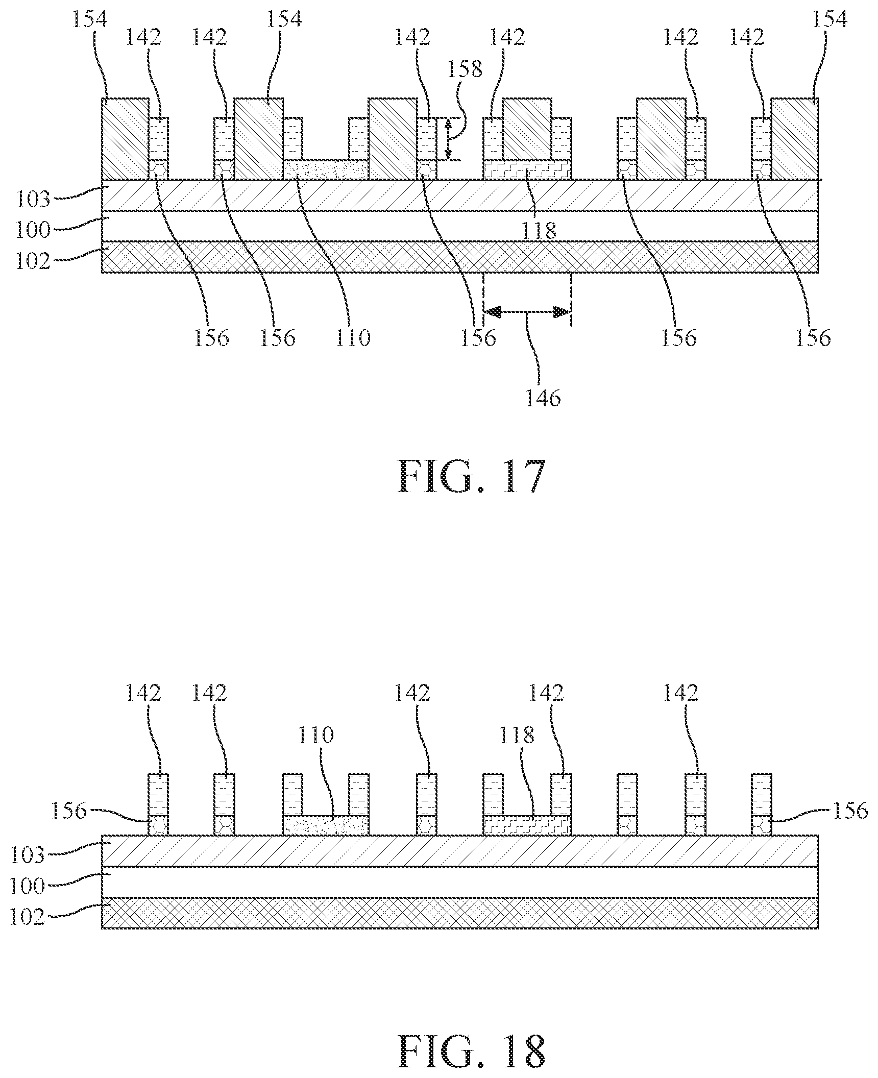Patent US12488986 Figure 9 – Selective gas etching for self-aligned pattern transfer