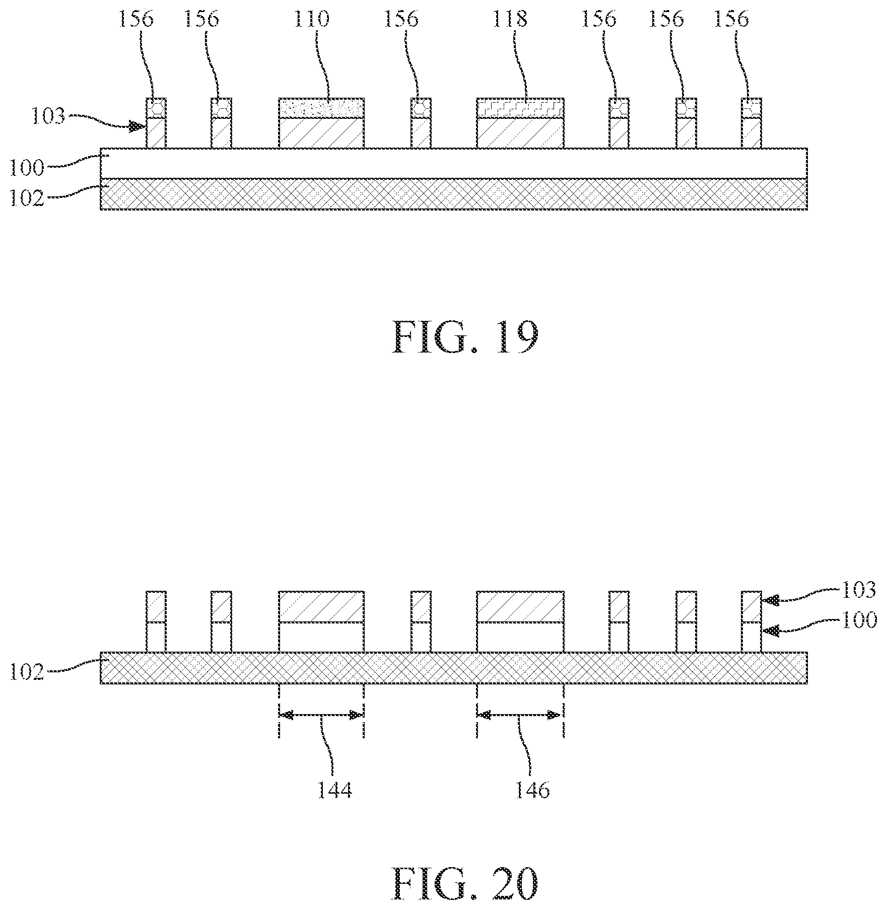 Patent US12488986 Figure 10 – Selective gas etching for self-aligned pattern transfer