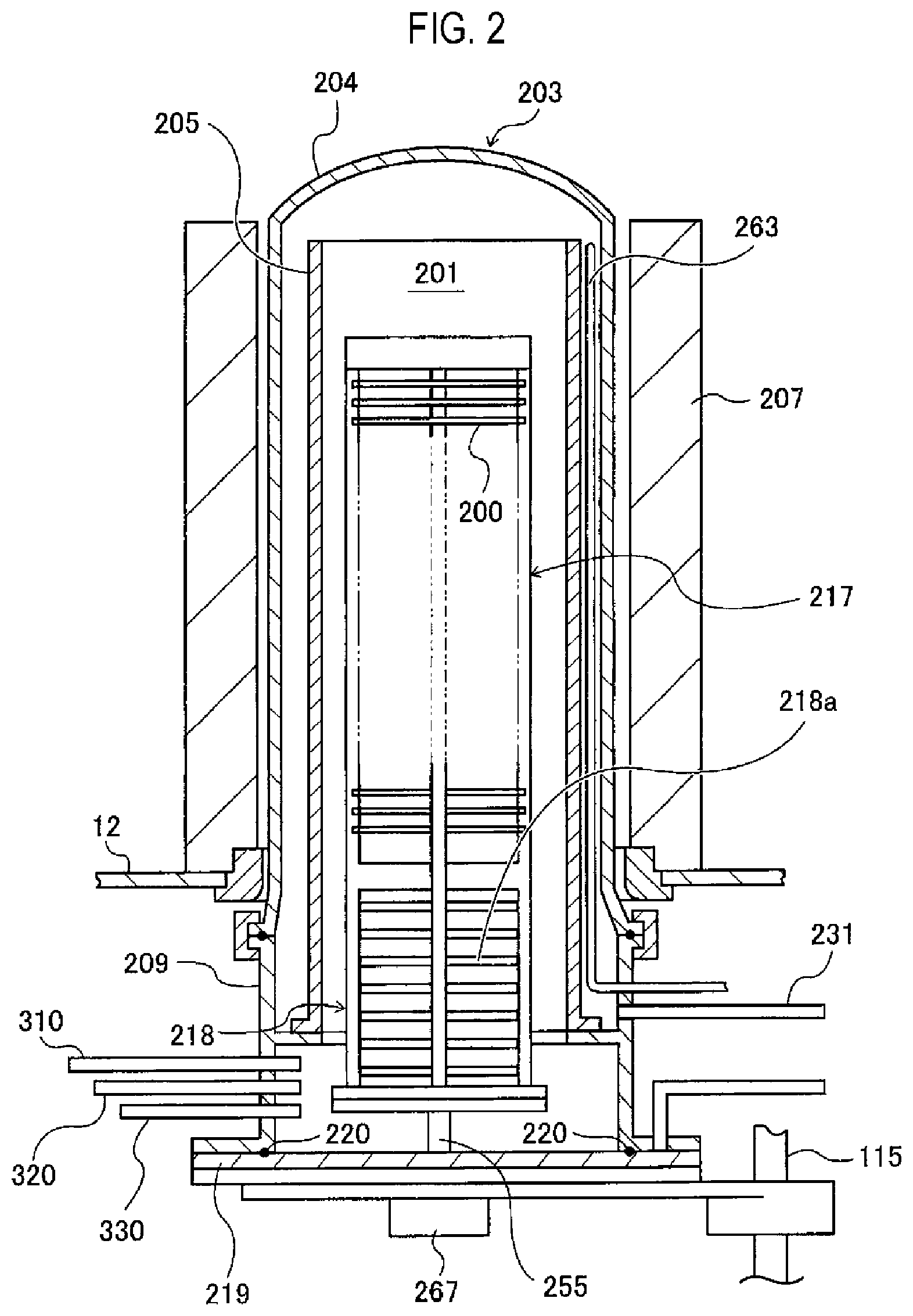 Patent US12488999 Figure 2 – Substrate processing apparatus, cleaning method, and method of manufacturing semiconductor device