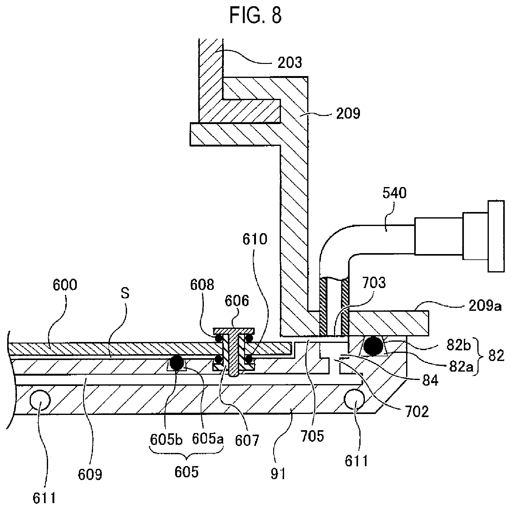 Patent US12488999 Figure 8 – Substrate processing apparatus, cleaning method, and method of manufacturing semiconductor device