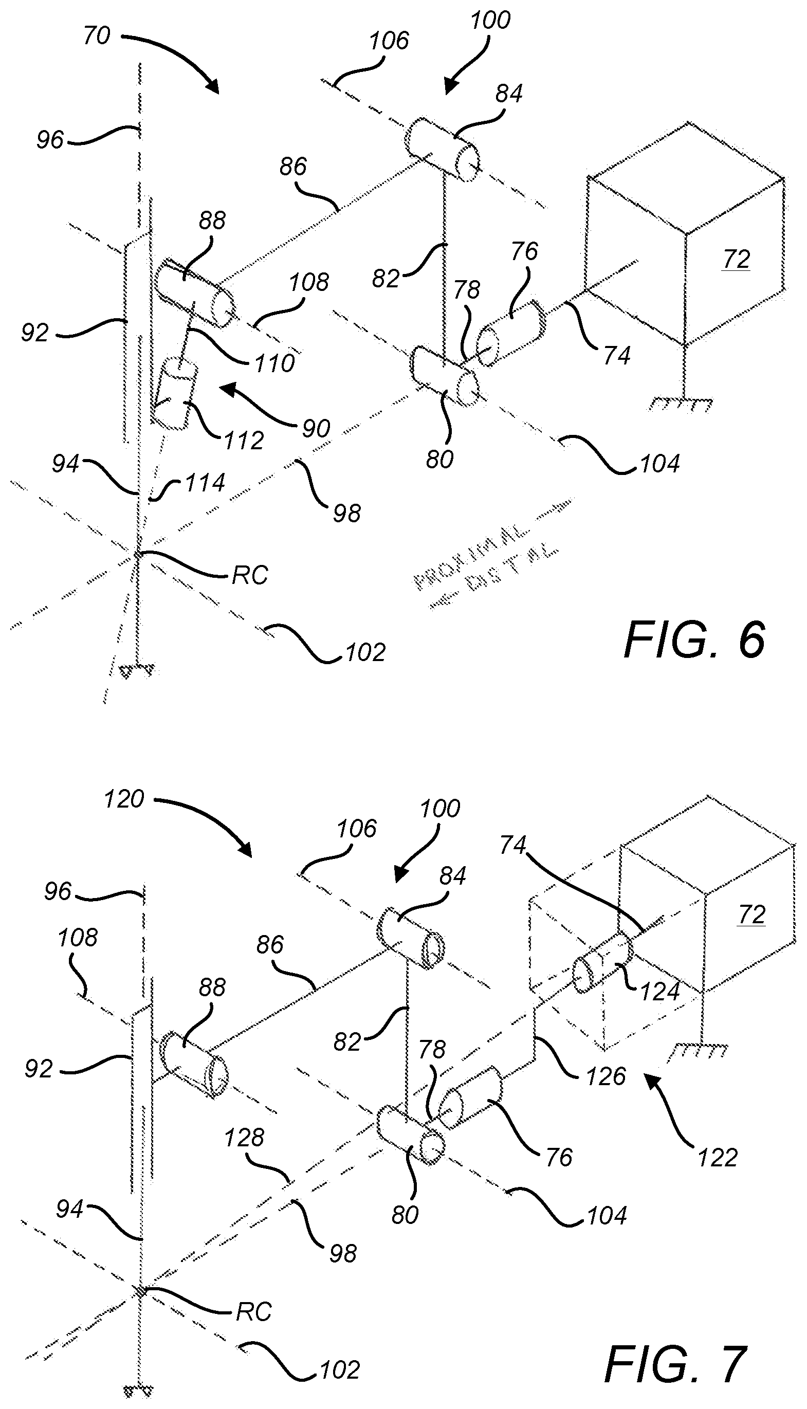 Patent US12491039 Figure 5 – Redundant axis and degree of freedom for hardware-constrained remote center robotic manipulator