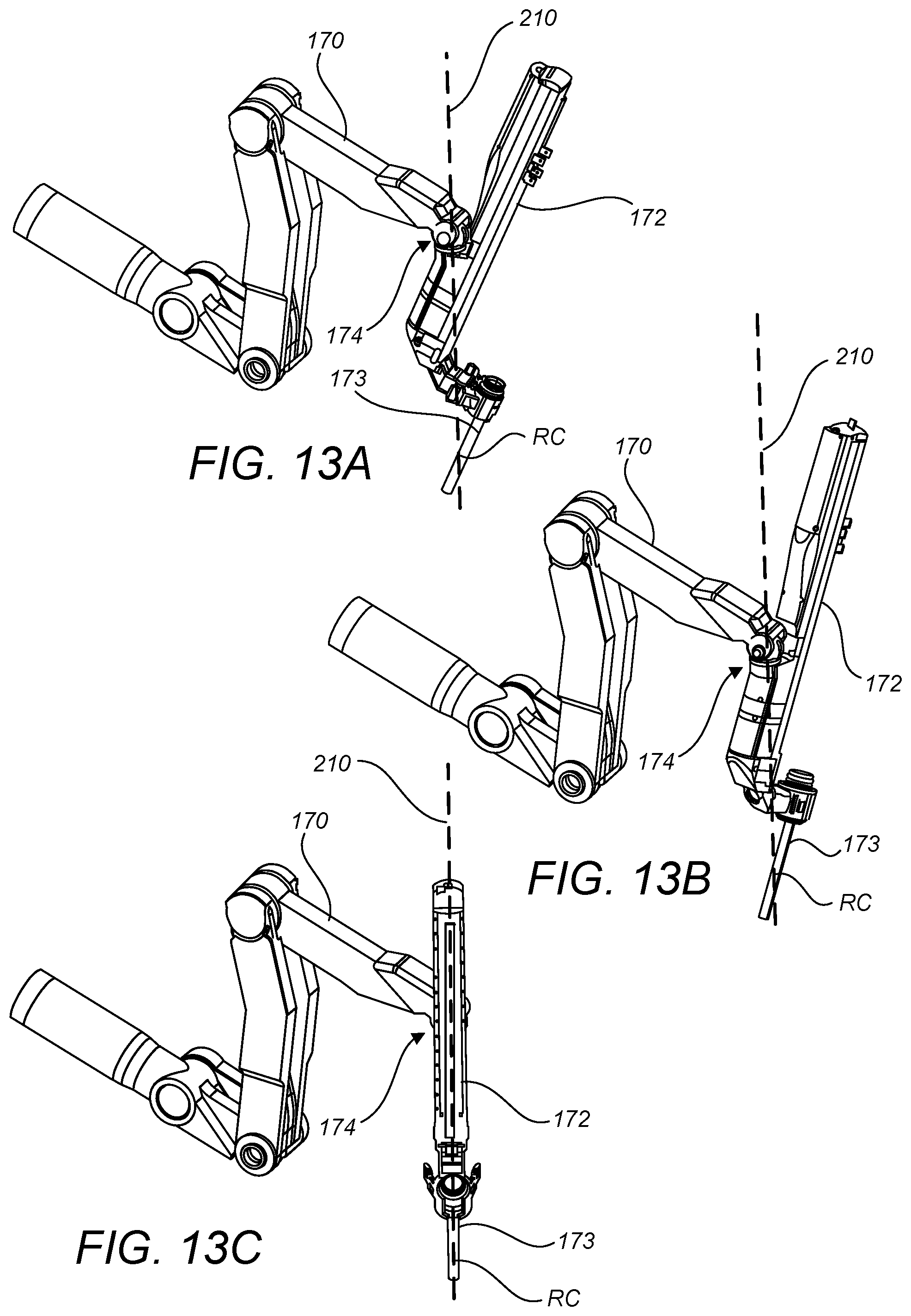 Patent US12491039 Figure 10 – Redundant axis and degree of freedom for hardware-constrained remote center robotic manipulator