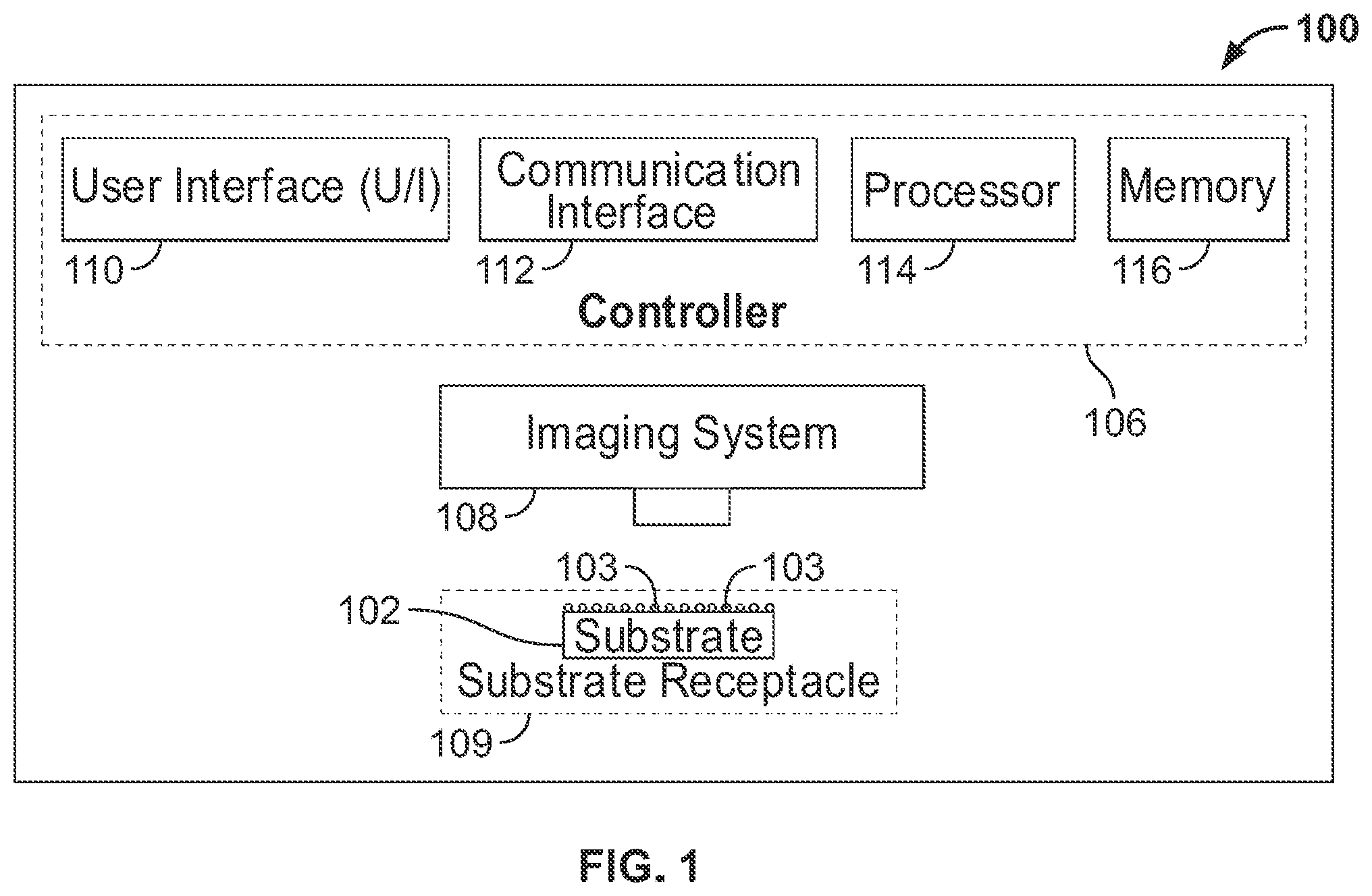 Patent US12491488 Figure 1 – Microarrays, hybridization seals, and related methods