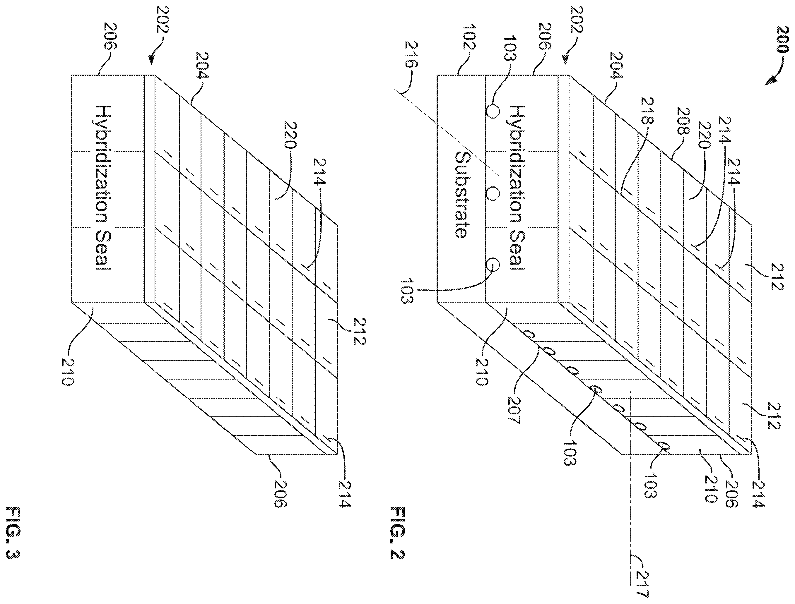 Patent US12491488 Figure 2 – Microarrays, hybridization seals, and related methods