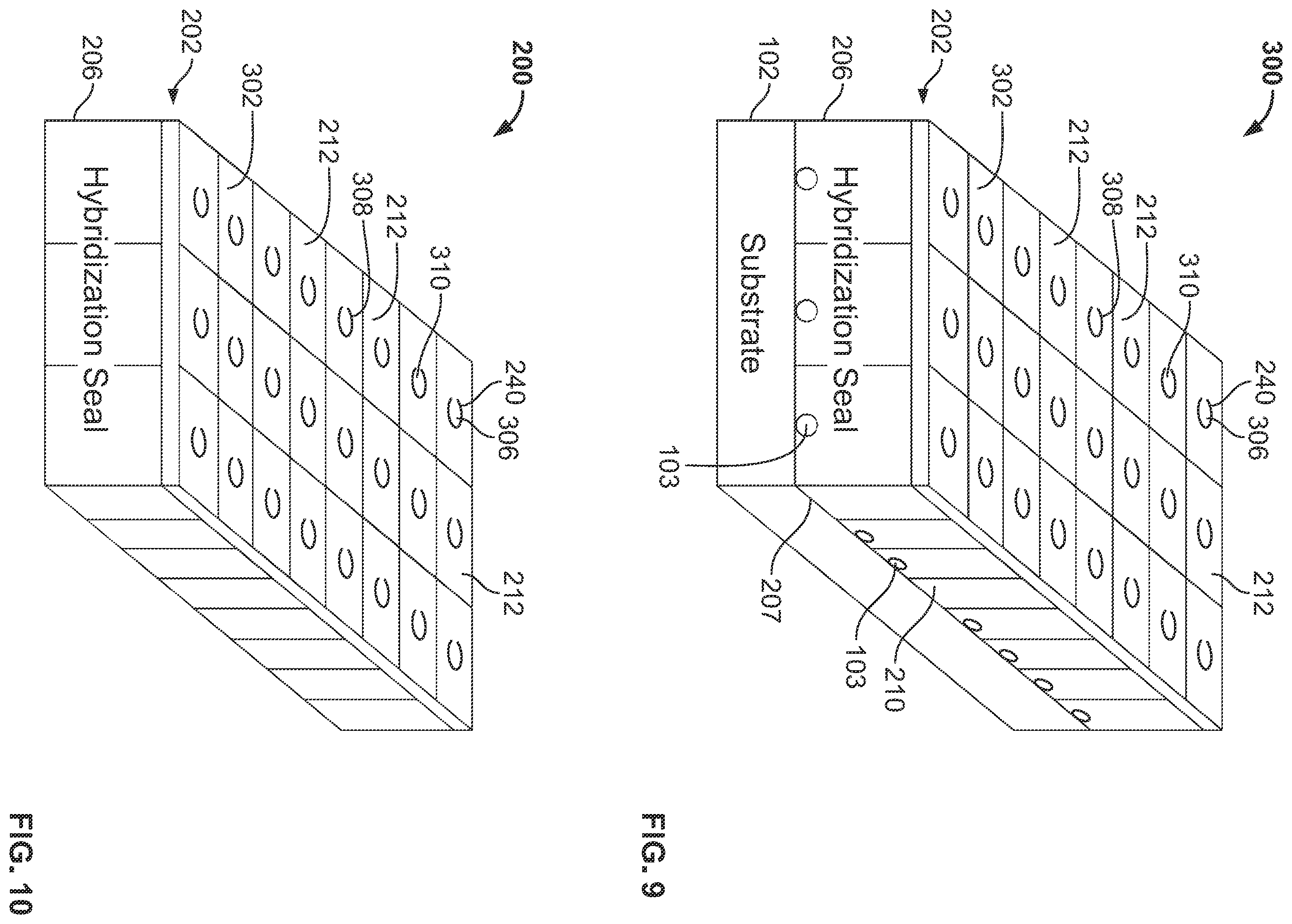 Patent US12491488 Figure 5 – Microarrays, hybridization seals, and related methods