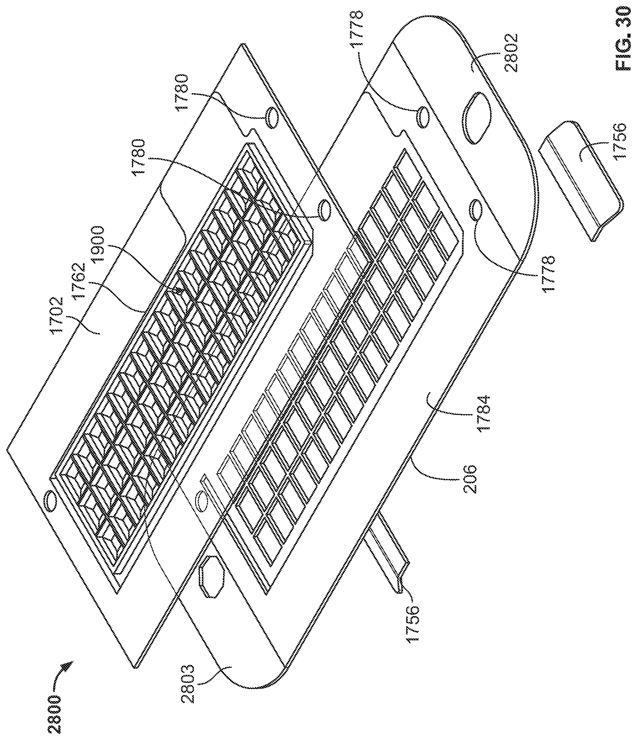 Patent US12491488 Figure 16 – Microarrays, hybridization seals, and related methods
