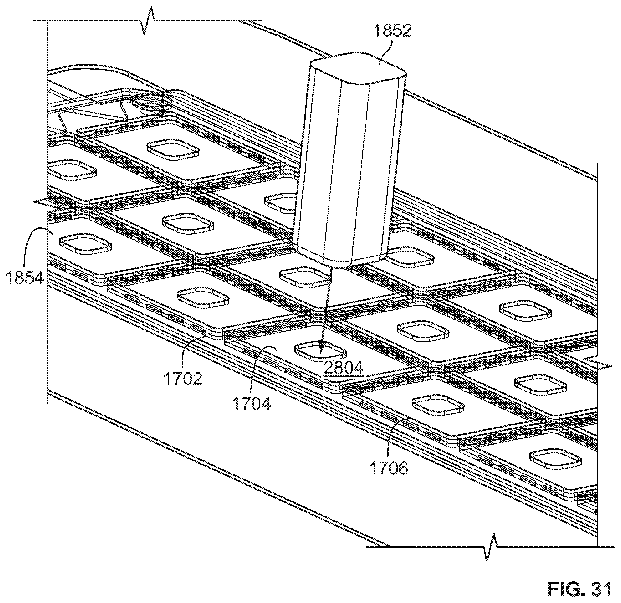 Patent US12491488 Figure 17 – Microarrays, hybridization seals, and related methods