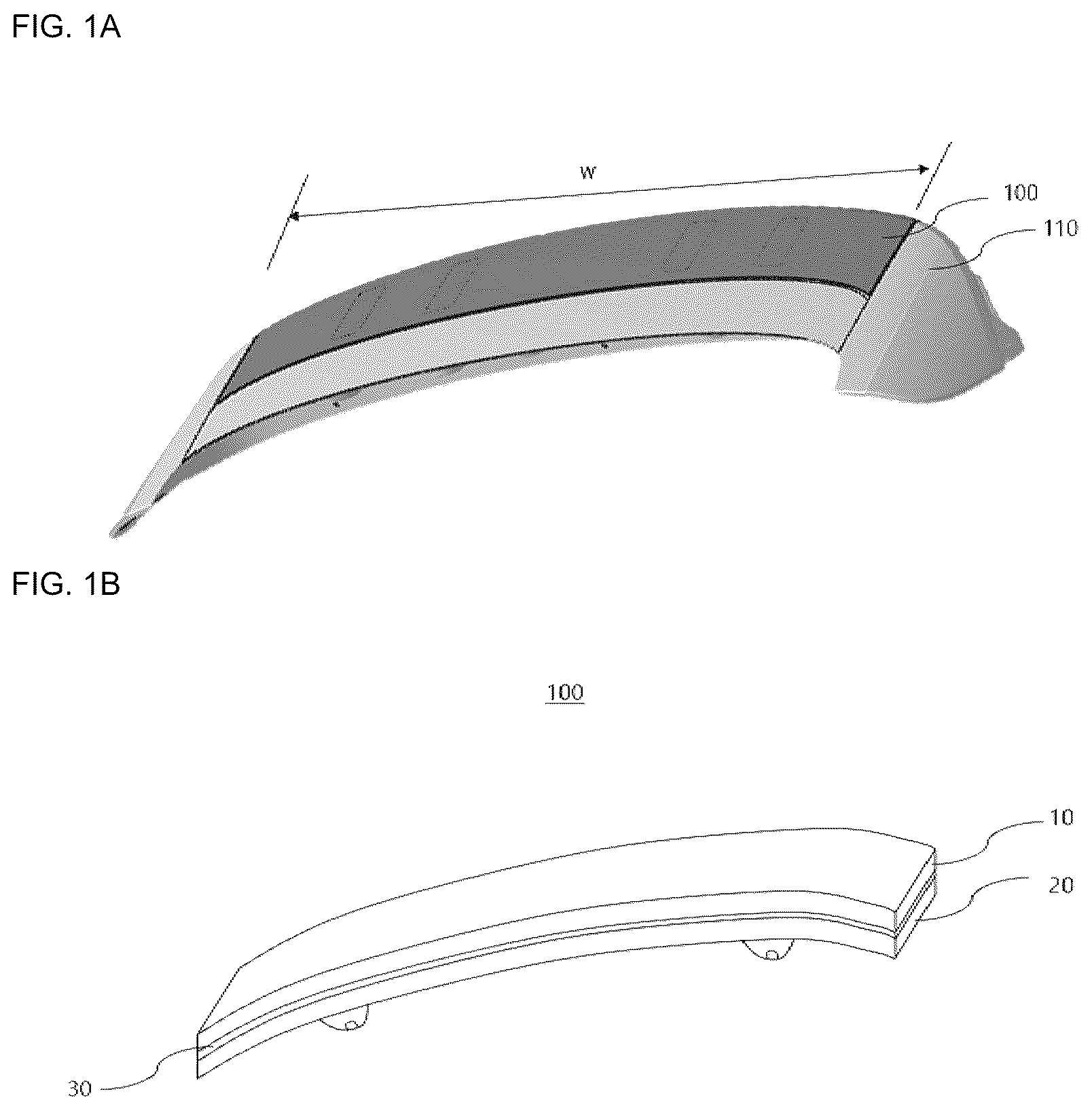 Patent US12491950 Figure 1 – Vehicle spoiler and manufacturing method thereof